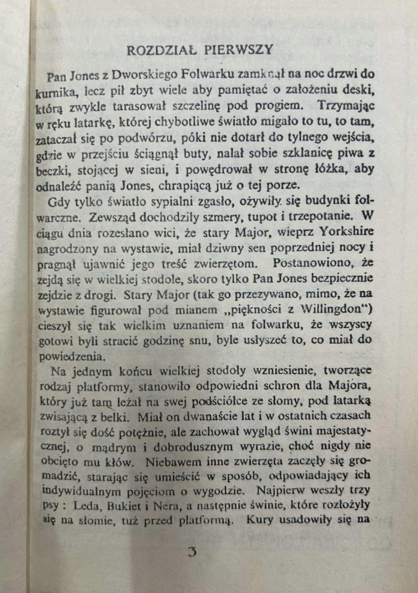 Folwark zwierzęcy - George Orwell