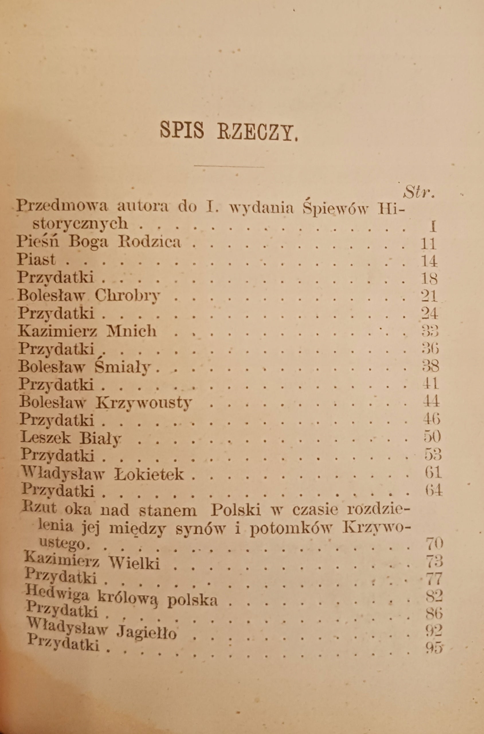 Śpiewy historyczne Julian Ursyn Niemcewicz [wydanie z roku 1893]