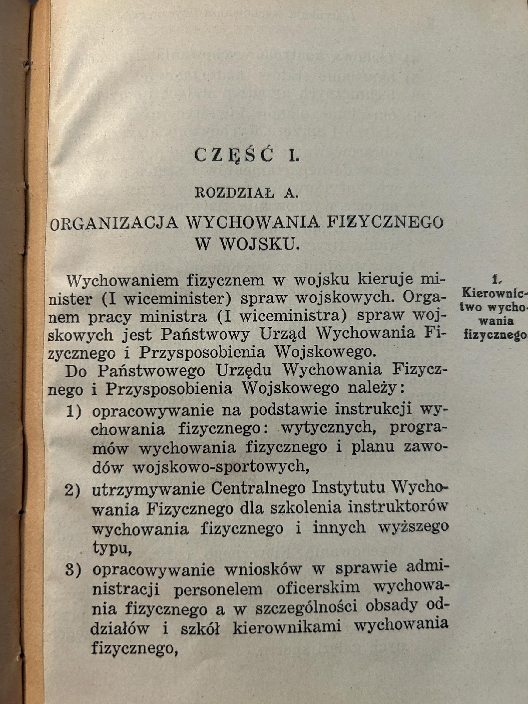 Instrukcja wychowania fizycznego - Ministerstwo Spraw Wojskowych [1931 r.]