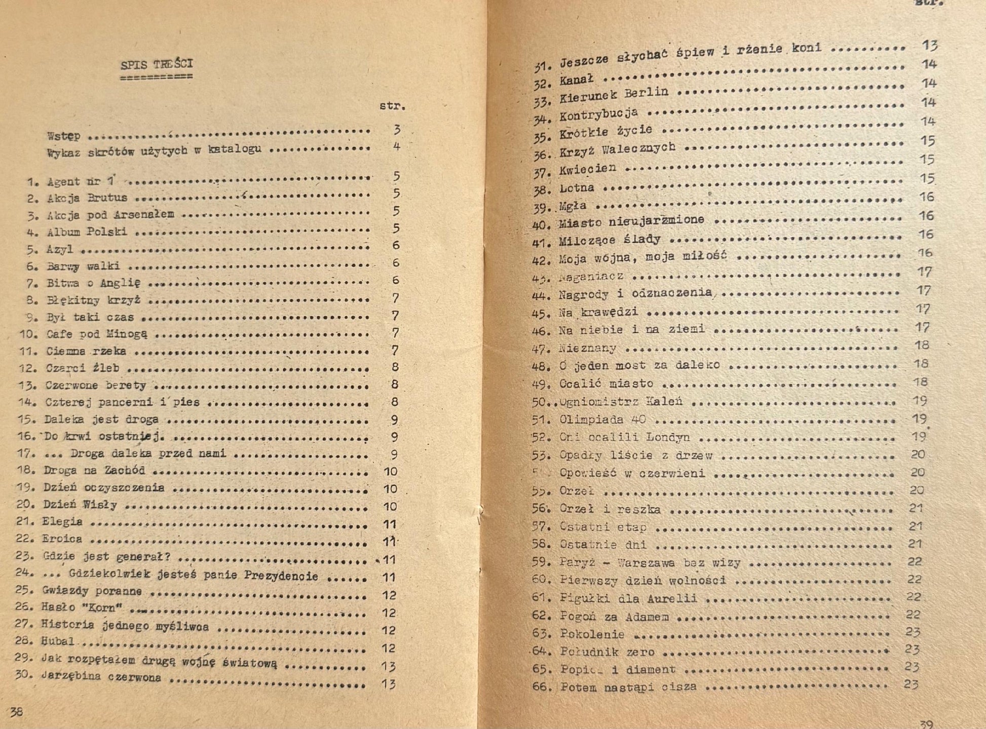 Żołnierz polski w filmie fabularnym (katalog) [Warszawa 1981]