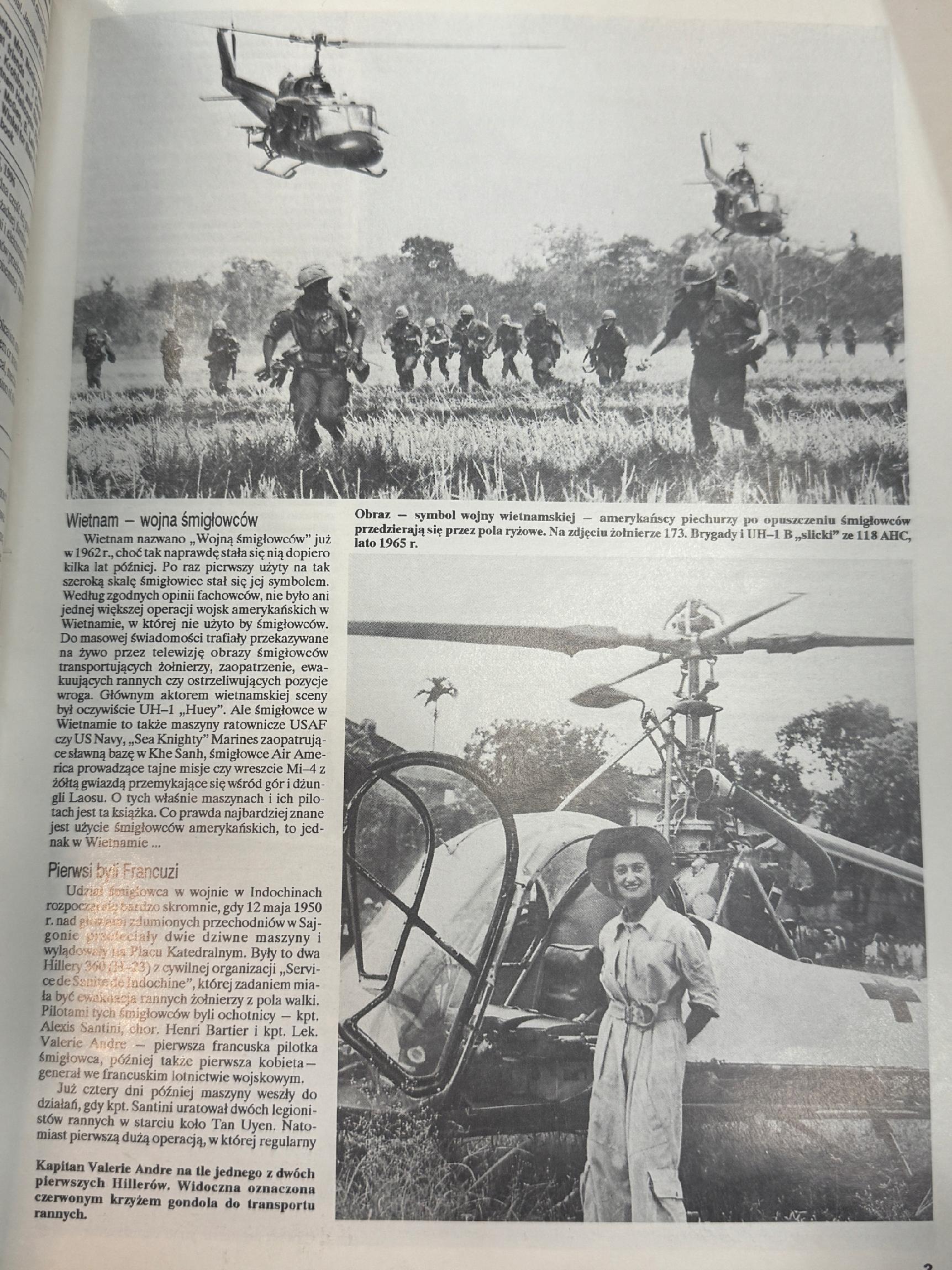 Kampanie lotnicze Wietnam 1950-75 Wojna smigłowców Piotr Taras