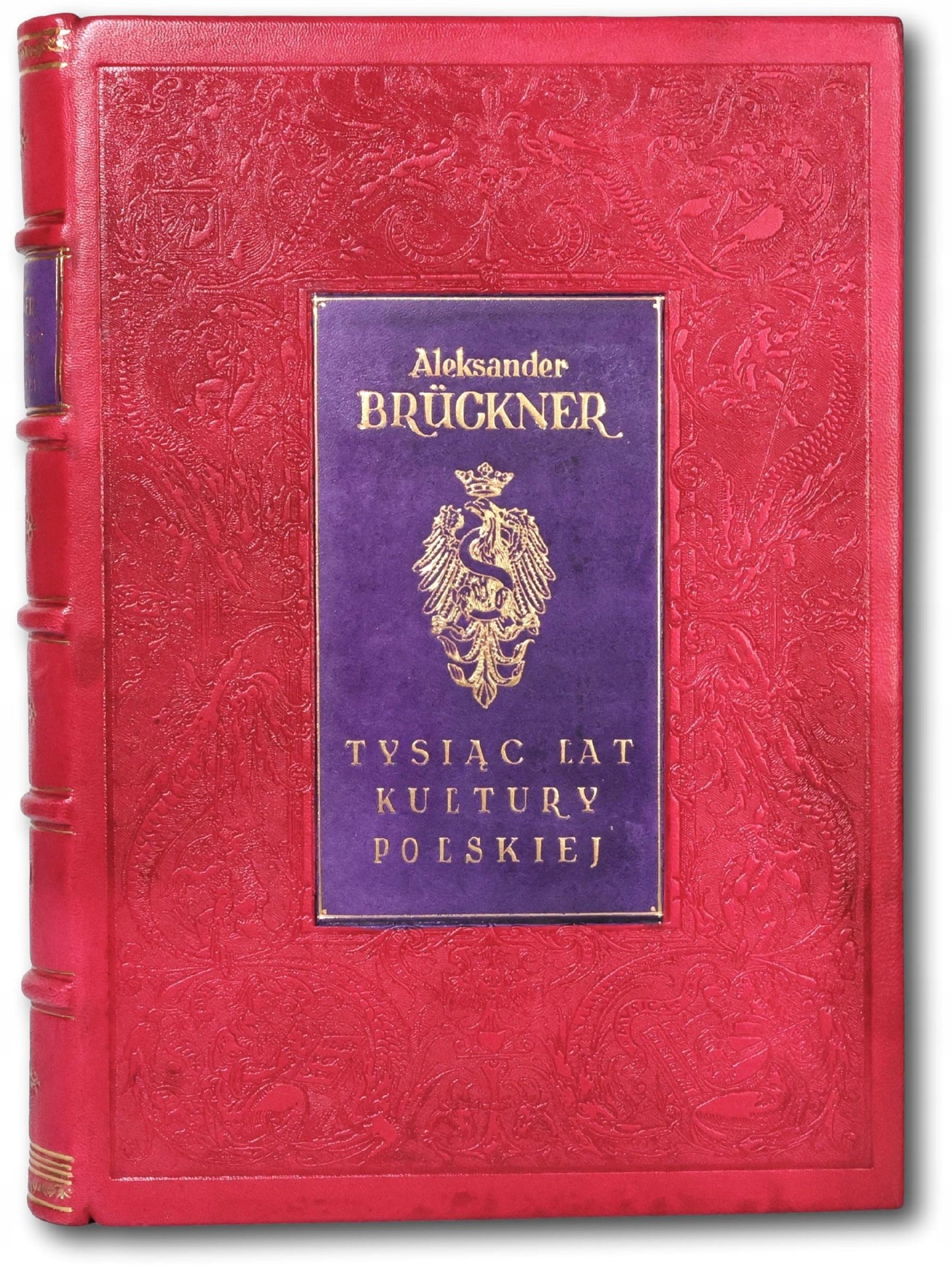 Brückner Aleksander, Tysiąc lat kultury polskiej [oprawa Jerzego Budnika]