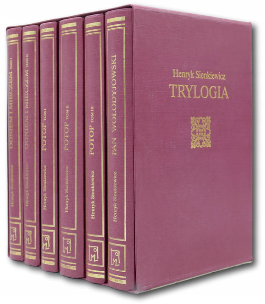 Henryk Sienkiewicz Trylogia, Pan Wołodyjowski, Potop x3 Ogniem i Mieczem x2