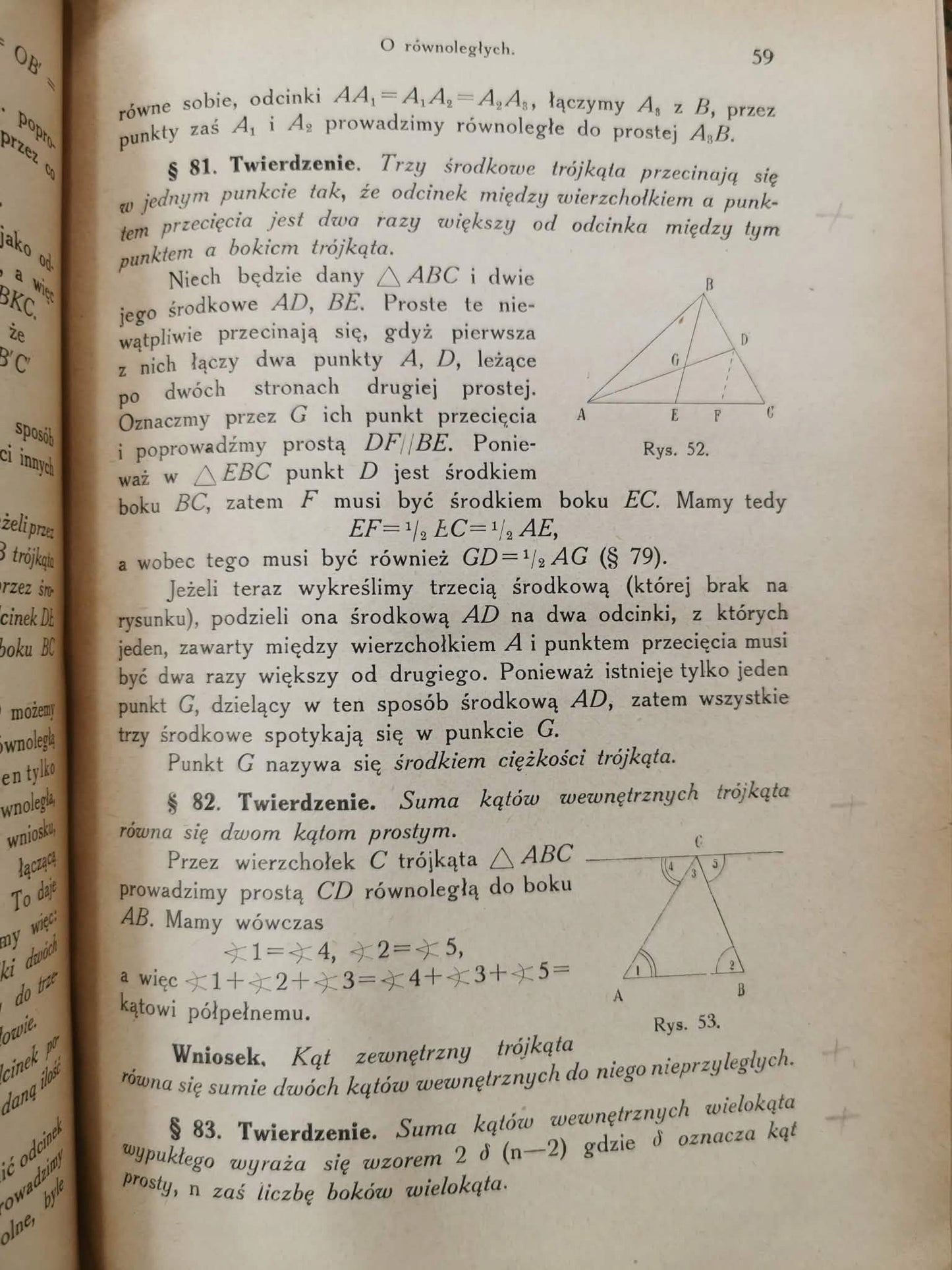 Zarys Geometrii Elementarnej, Wł. Wojtowicz [1926]
