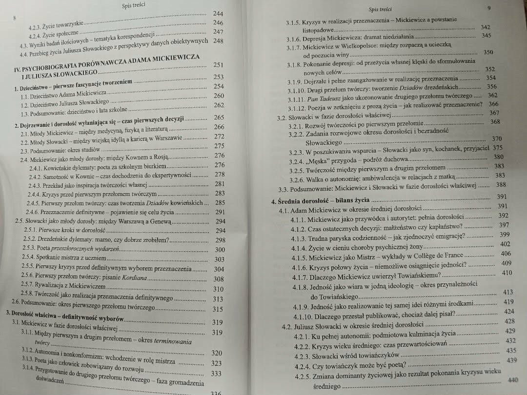 Adam Mickiewicz-Juliusz Słowacki Psychobiografia naukowa, Anita Całek +CD