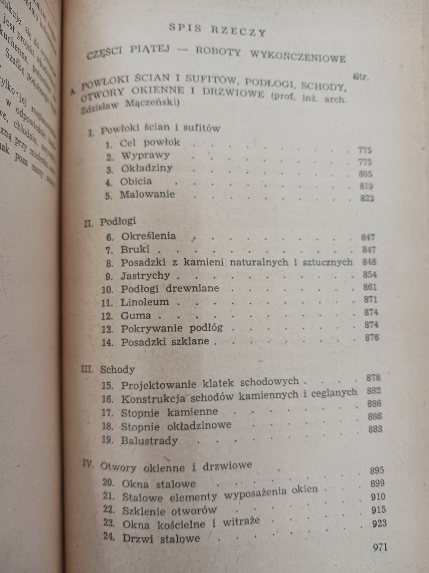 Podręcznik budowlany tomy 1-3 + podręcznik inżynierski [1947-1952]