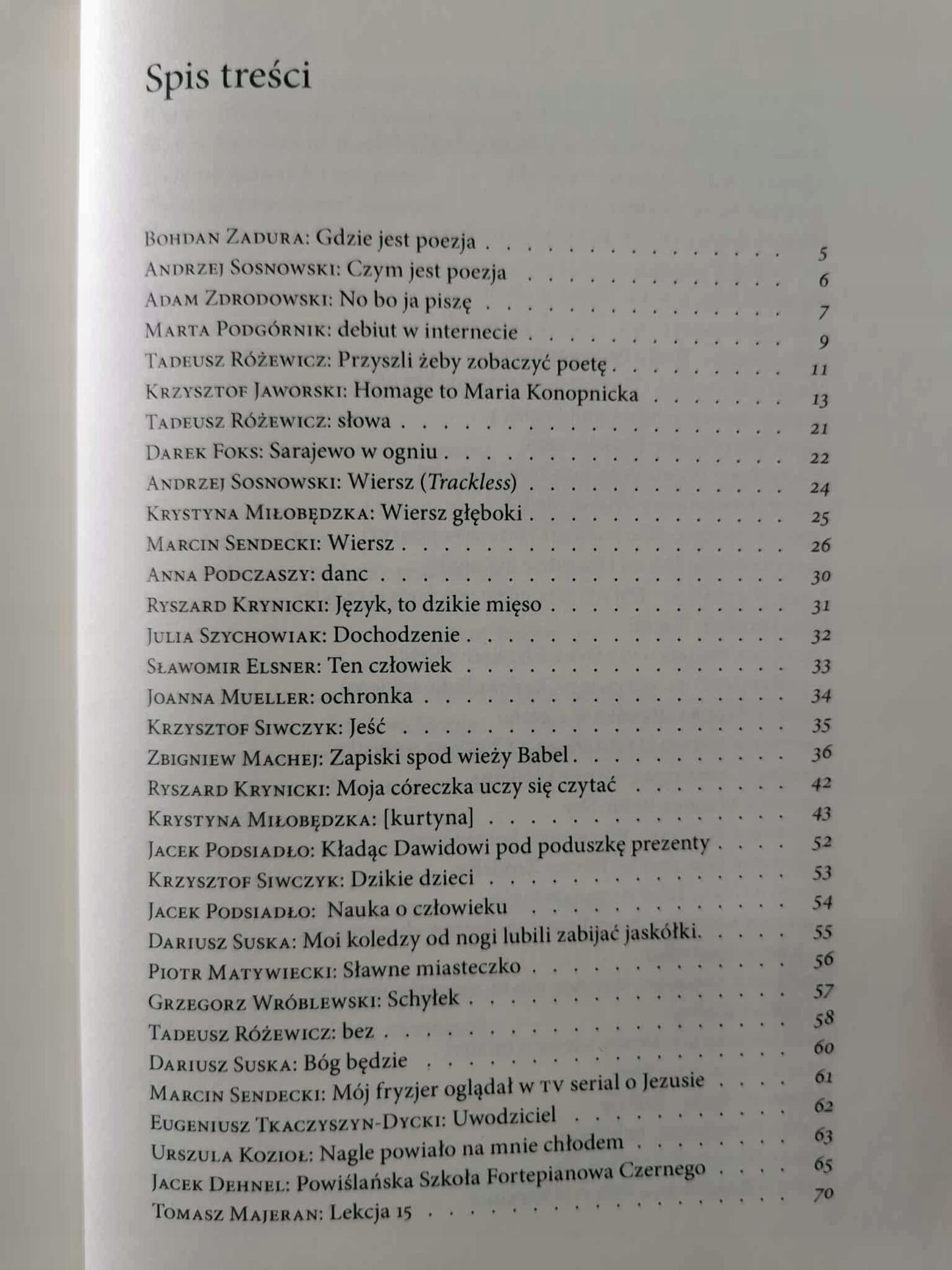 100 wierszy polskich stosownej długości, Burszta Artur