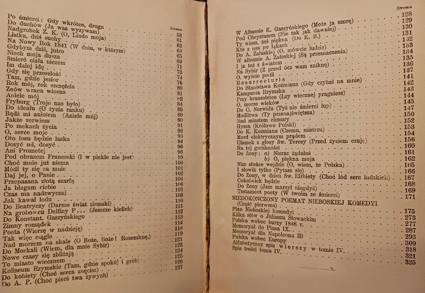 Pisma Zygmunt Krasiński Tomy 1, 3 i 4 [wydanie przedwojenne 1922 r.]
