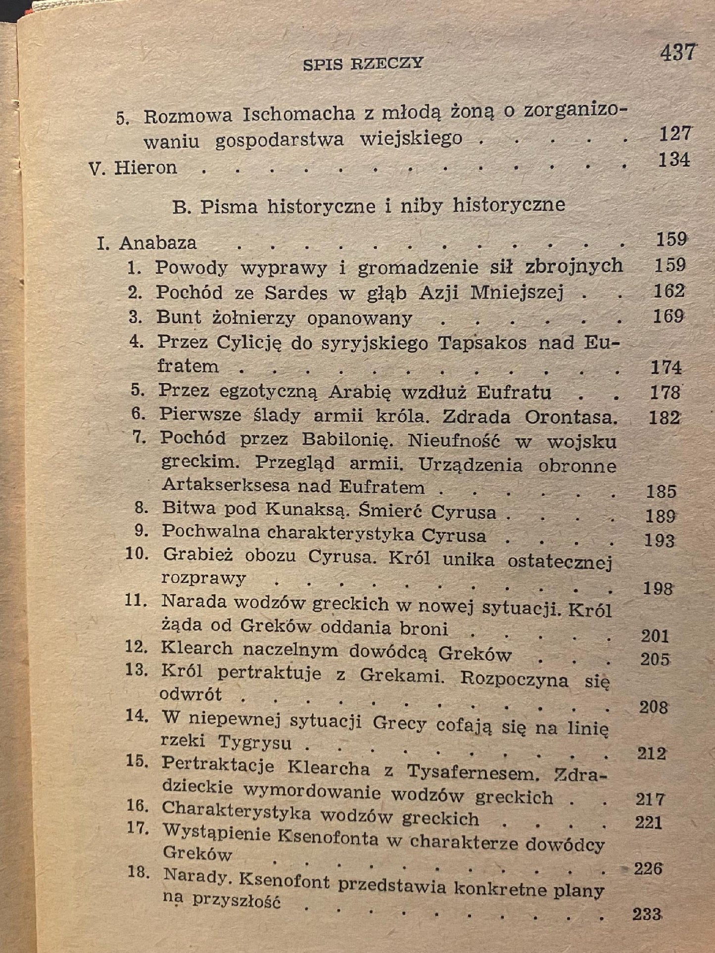 Wybór pism Ksenofont