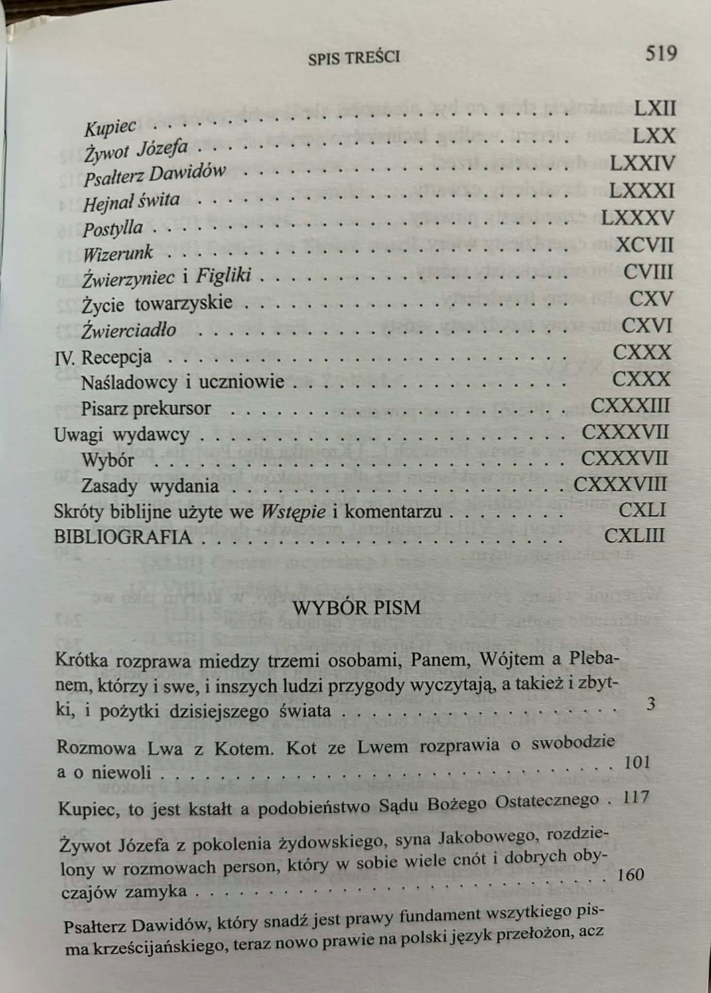 Wybór pism - Mikołaj Rej [Biblioteka Narodowa]