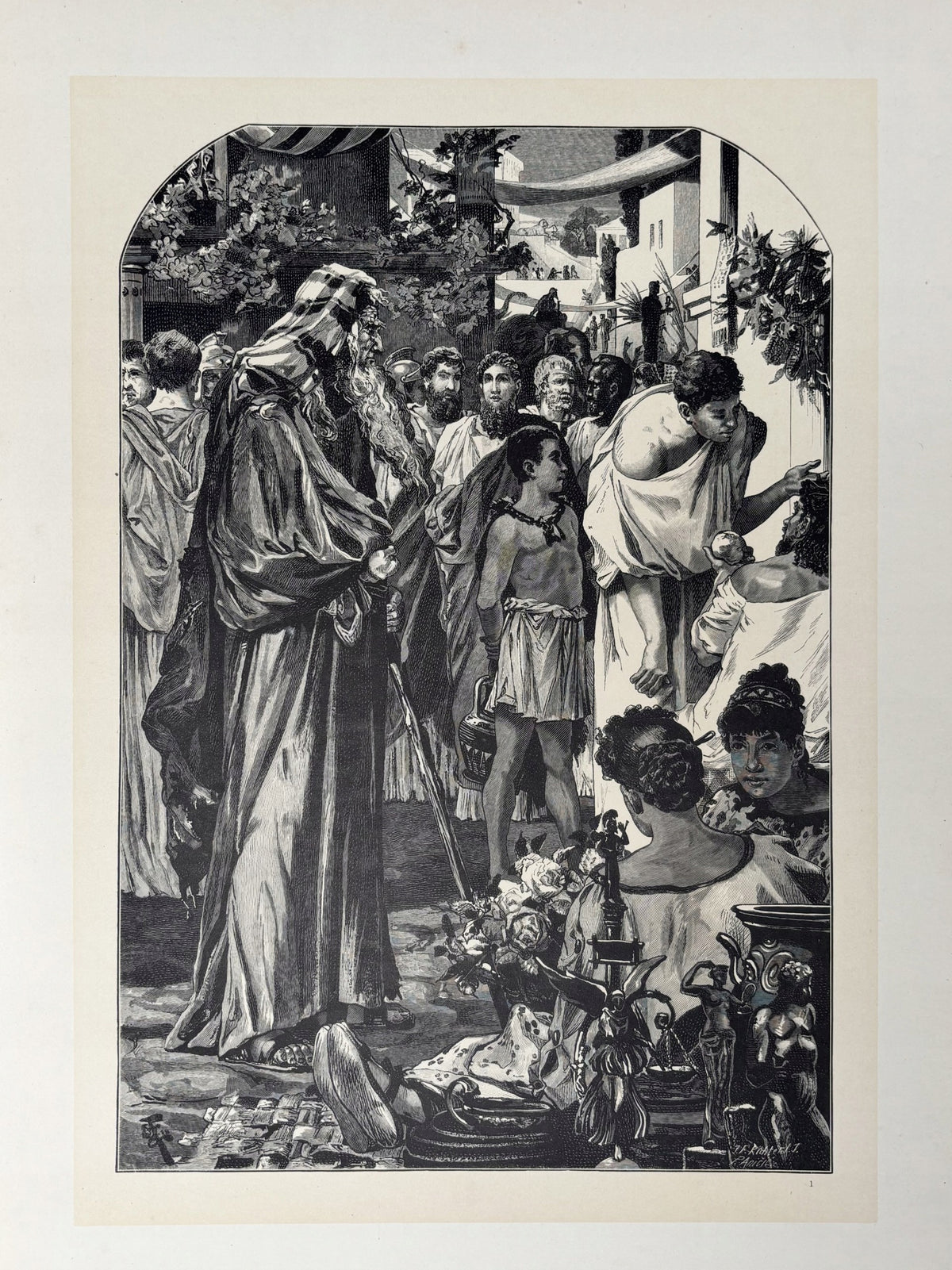 Ahasver in Rom Robert Hamerling [il. E. A. Fischer-Coerlin][ca 1886]