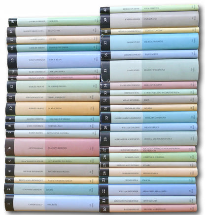 Komplet Kolekcja Gazety Wyborczej 40 tomów [Nabokov, Orwell, Miłosz i inni]