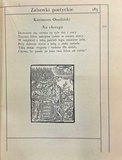 Cztery wieki fraszki polskiej J. Tuwim [artystyczna oprawa introligatorska]