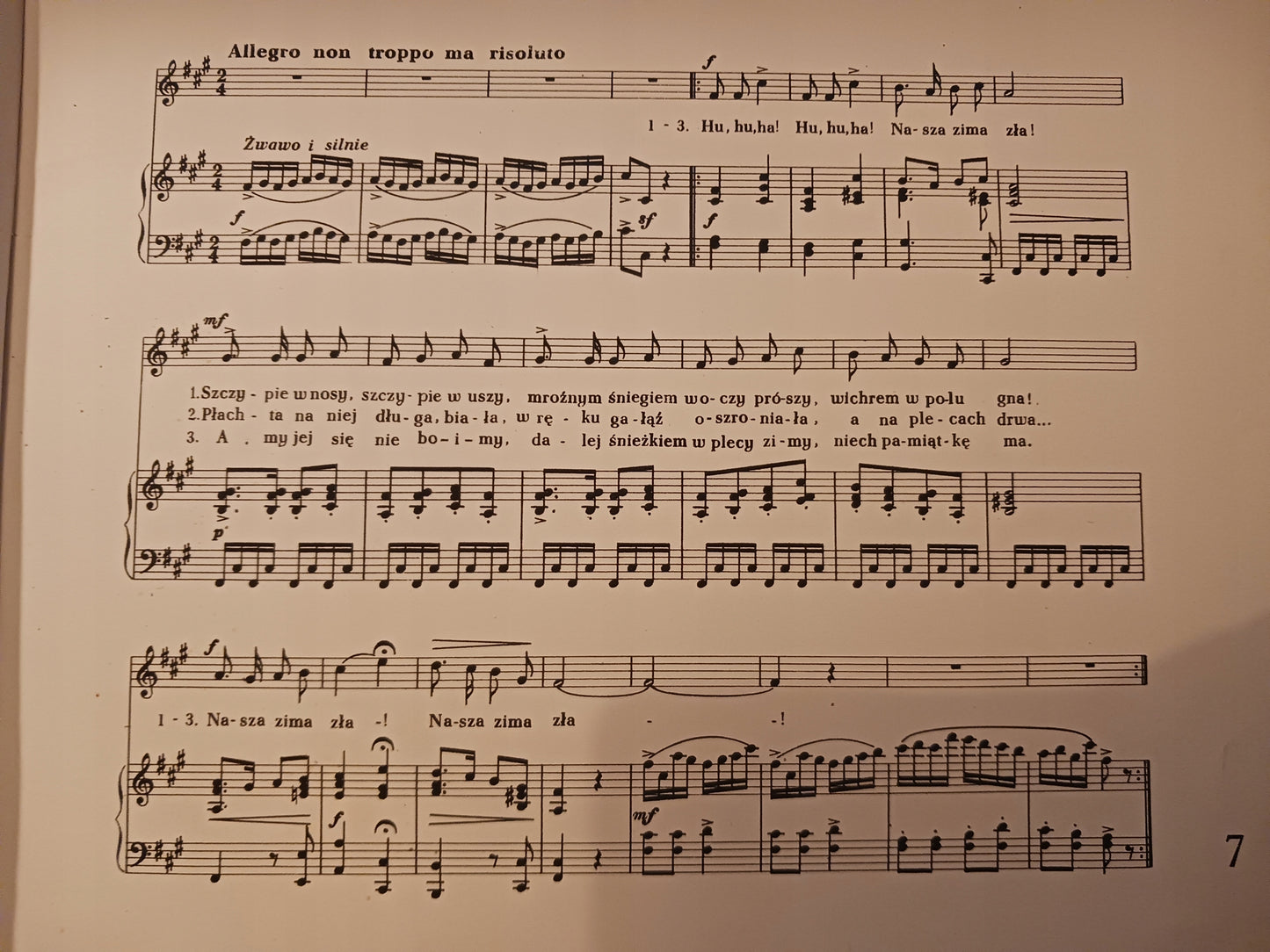 Śpiewnik dla dzieci Cztery pory roku Konopnicka, Noskowski, Puchalski 1958