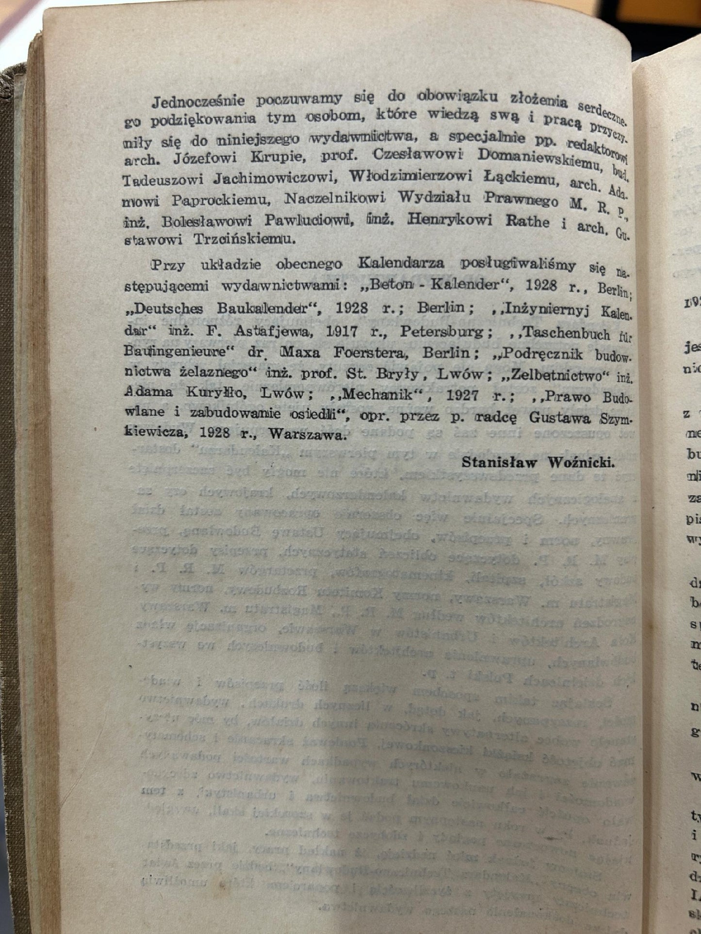 Kalendarz techniczno budowlany na rok 1929-1930 [Wyd. II, 1929 r.]
