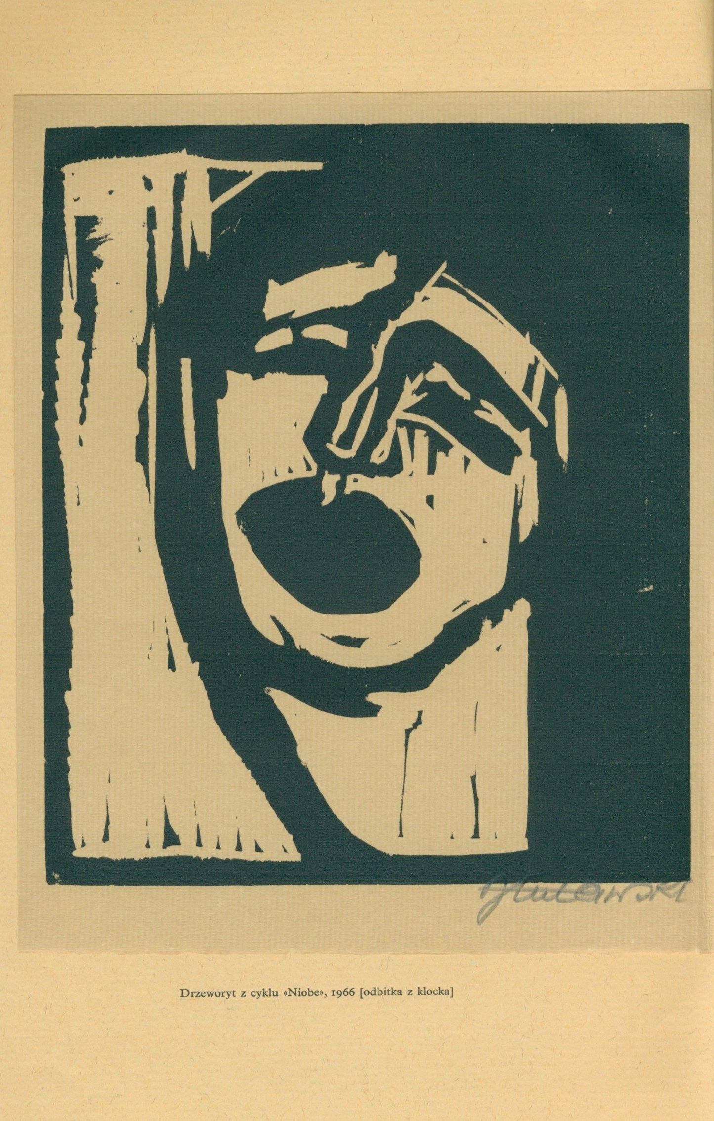 Gałczyński Ildefons Konstanty Niobe z drzeworytami Jacka Żuławskiego [1970]