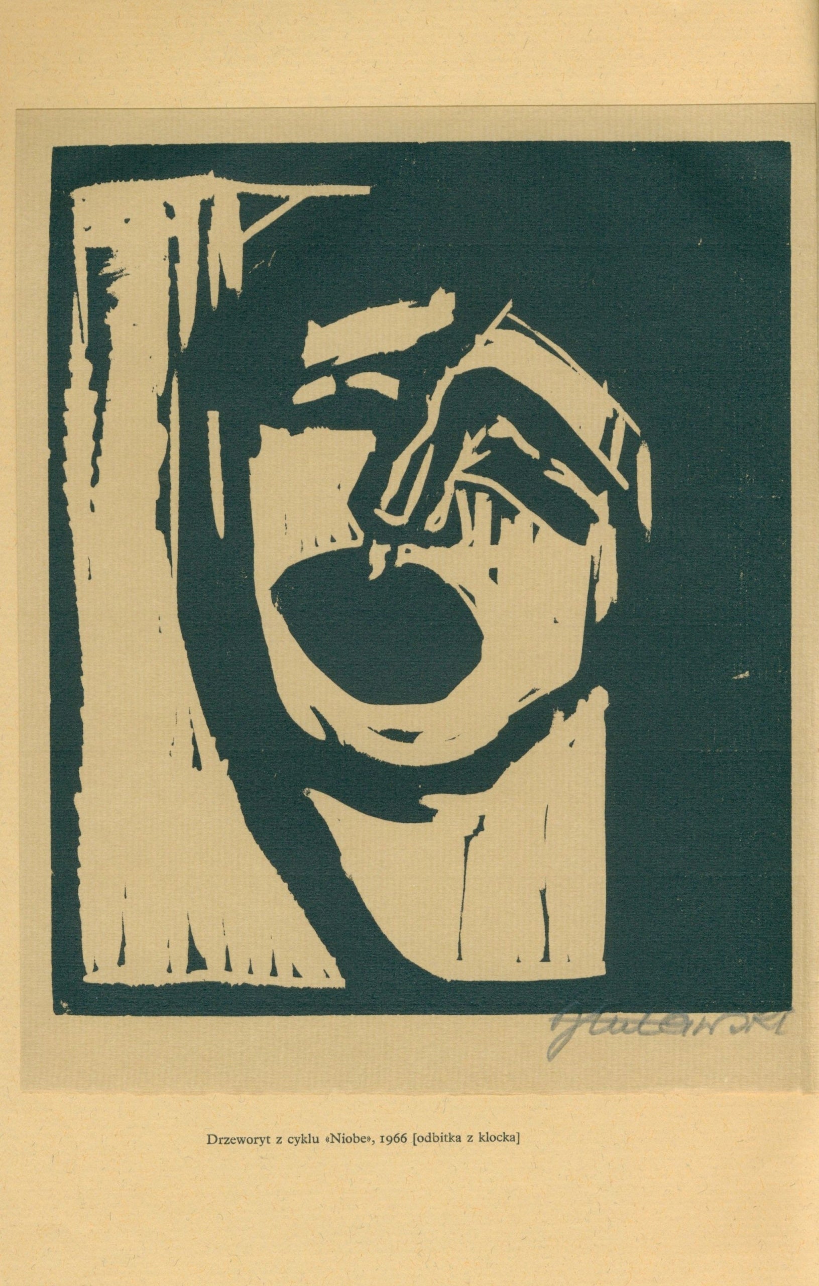 Gałczyński Ildefons Konstanty Niobe z drzeworytami Jacka Żuławskiego [1970]