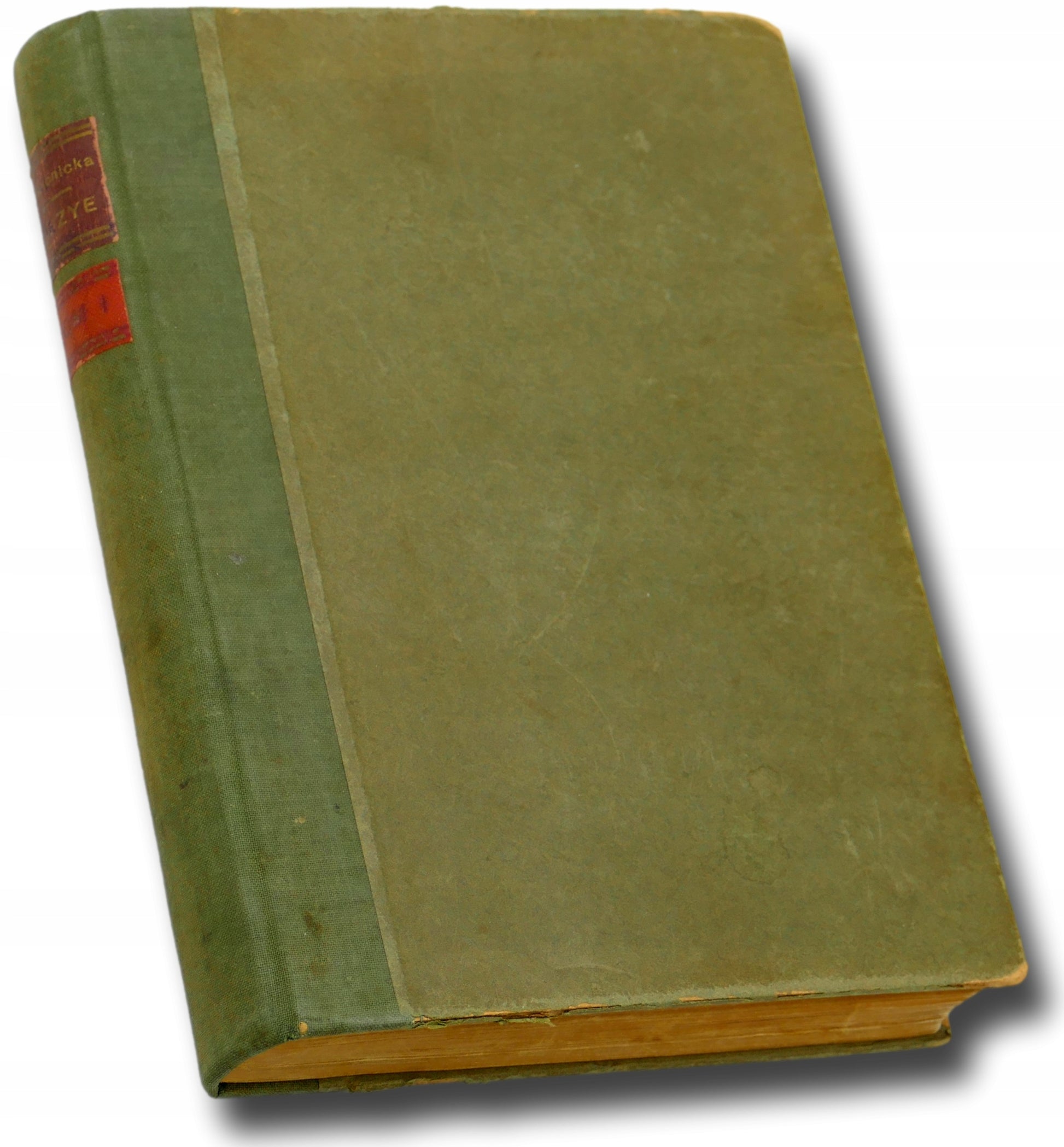 Marya Konopnicka Poezye Tom I opr. Jan Czubek [wydanie z roku 1915]