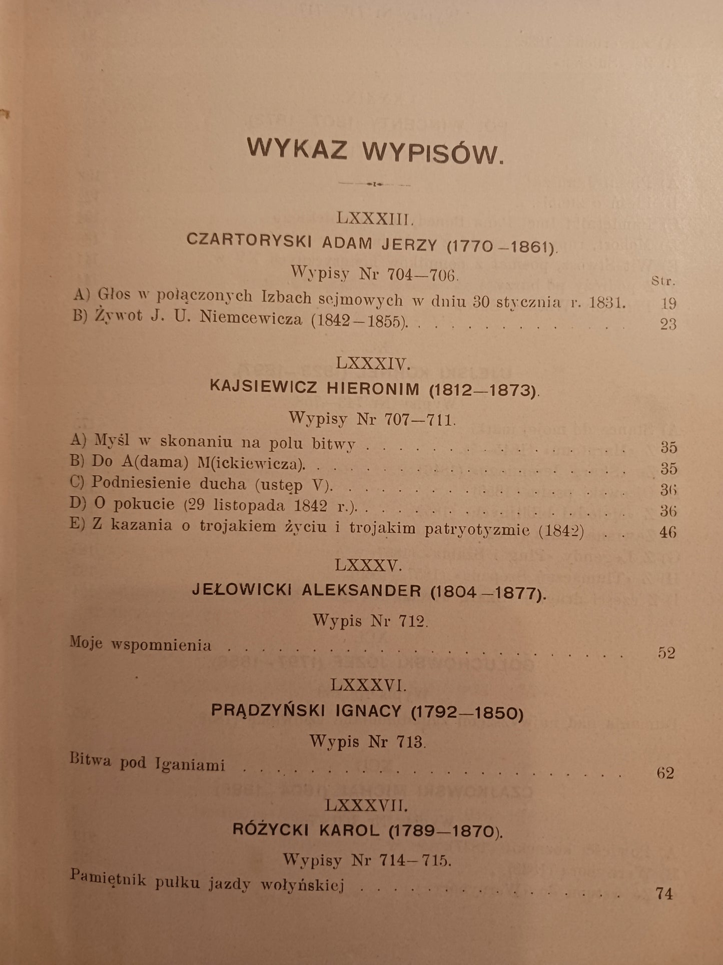 Wiek XIX. Sto lat myśli polskiej tom VI Praca zbiorowa [Warszawa, 1911 rok]