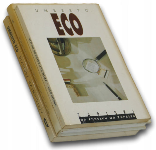 Zestaw 3 książek Umberto Eco