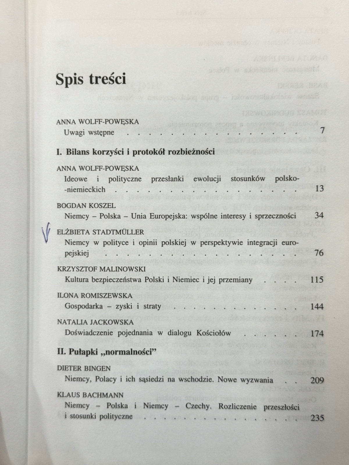 Polacy - Niemcy. Sąsiedztwo z dystansu Anna Wolff-Powęska i Dieter Bingen