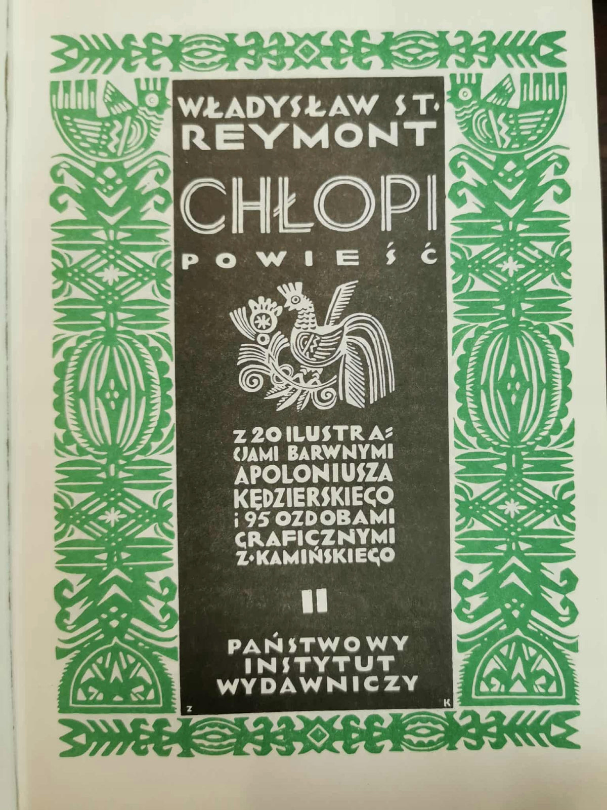 Chłopi t. 1-2, W. Reymont