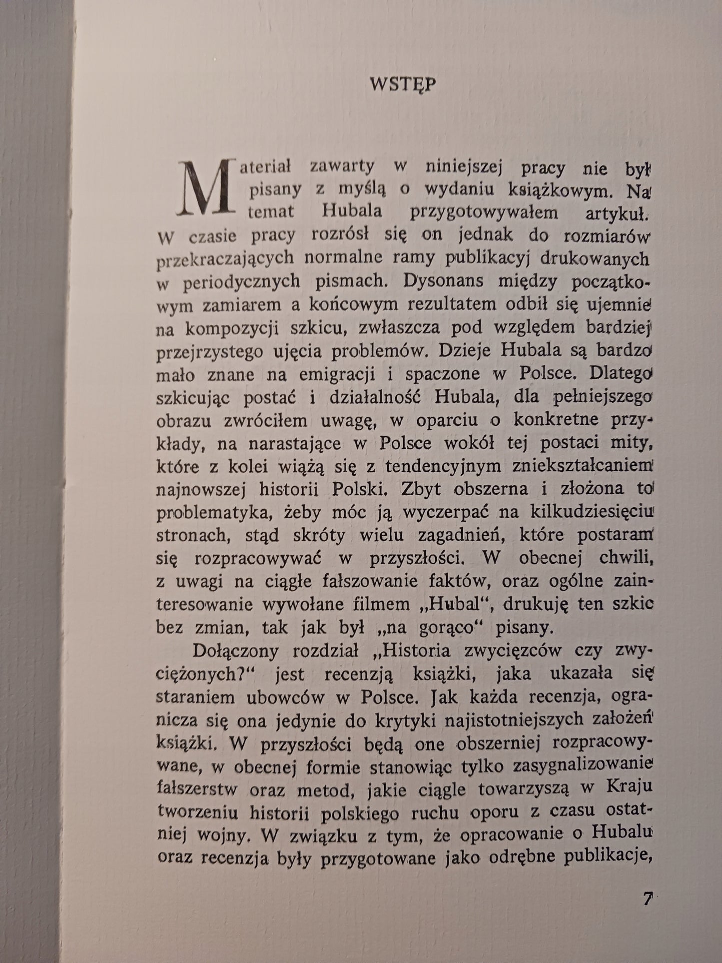 W cieniu legendy Majora Hubala Tadeusz Wyrwa