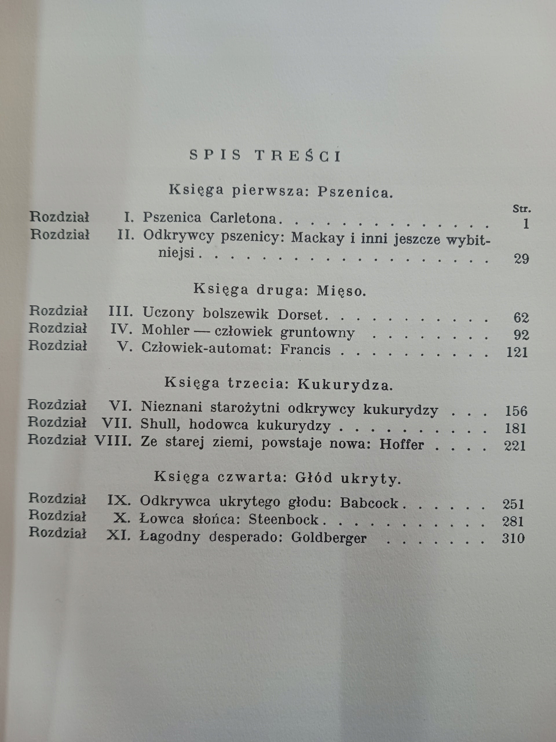 Pogromcy głodu Paweł de Kruif [wydanie z roku 1938]