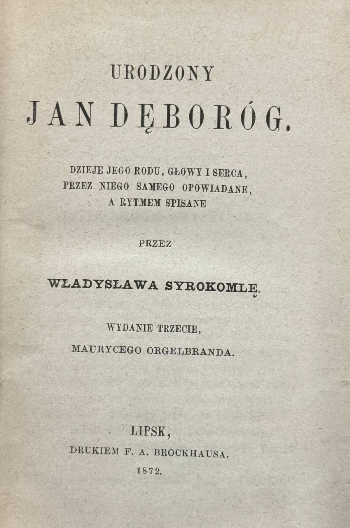 Władysław Syrokomla. Współoprawny zbiór poezye i gawęd (wyd. przedwojenne)