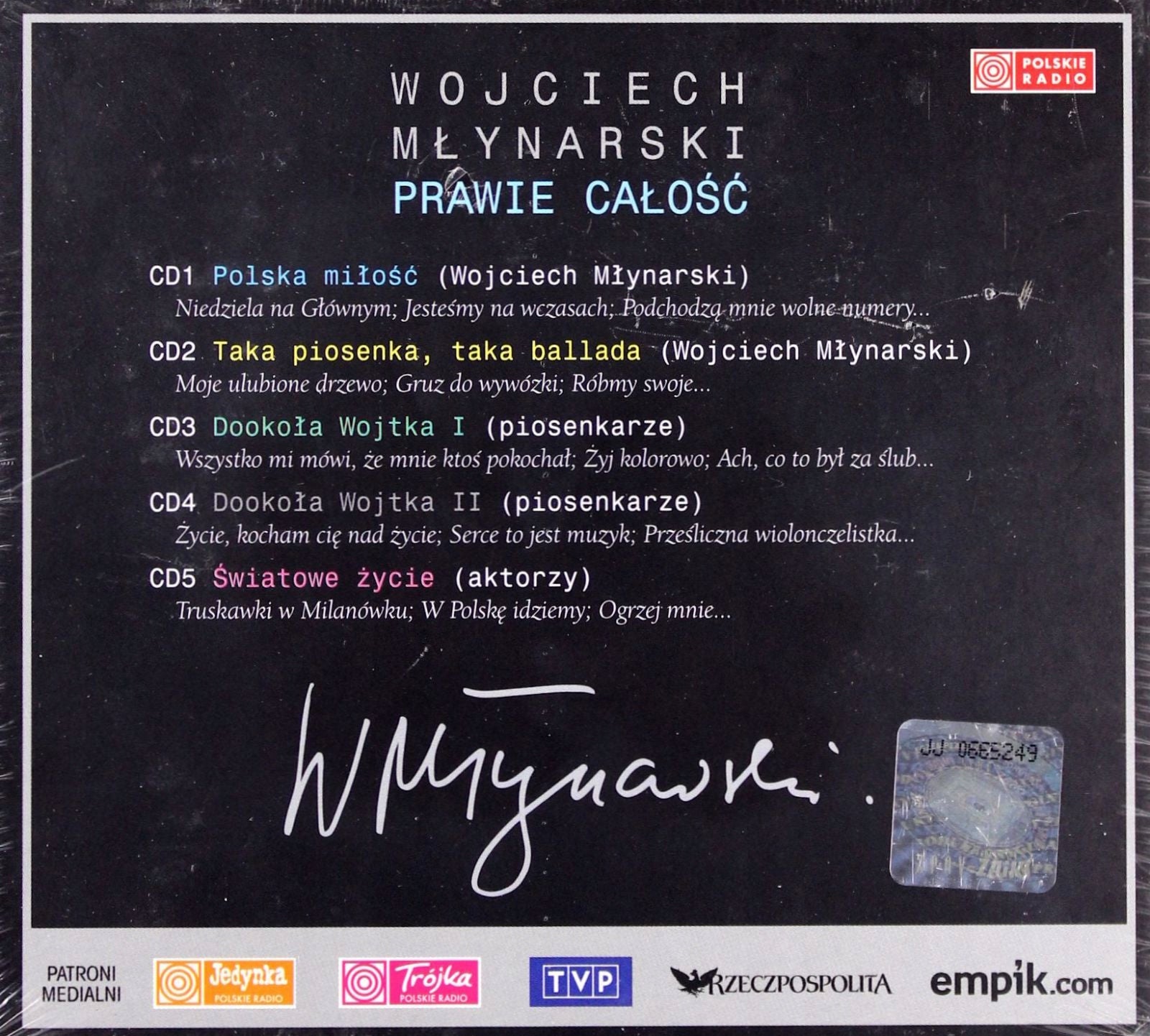 Prawie Całość Wojciech Młynarski CD [5 płyt CD]