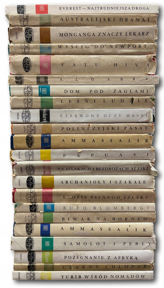 Iskry, Naokoło świata x22 Papuasi, Ammassalik, Aldabra, Samolot i perły