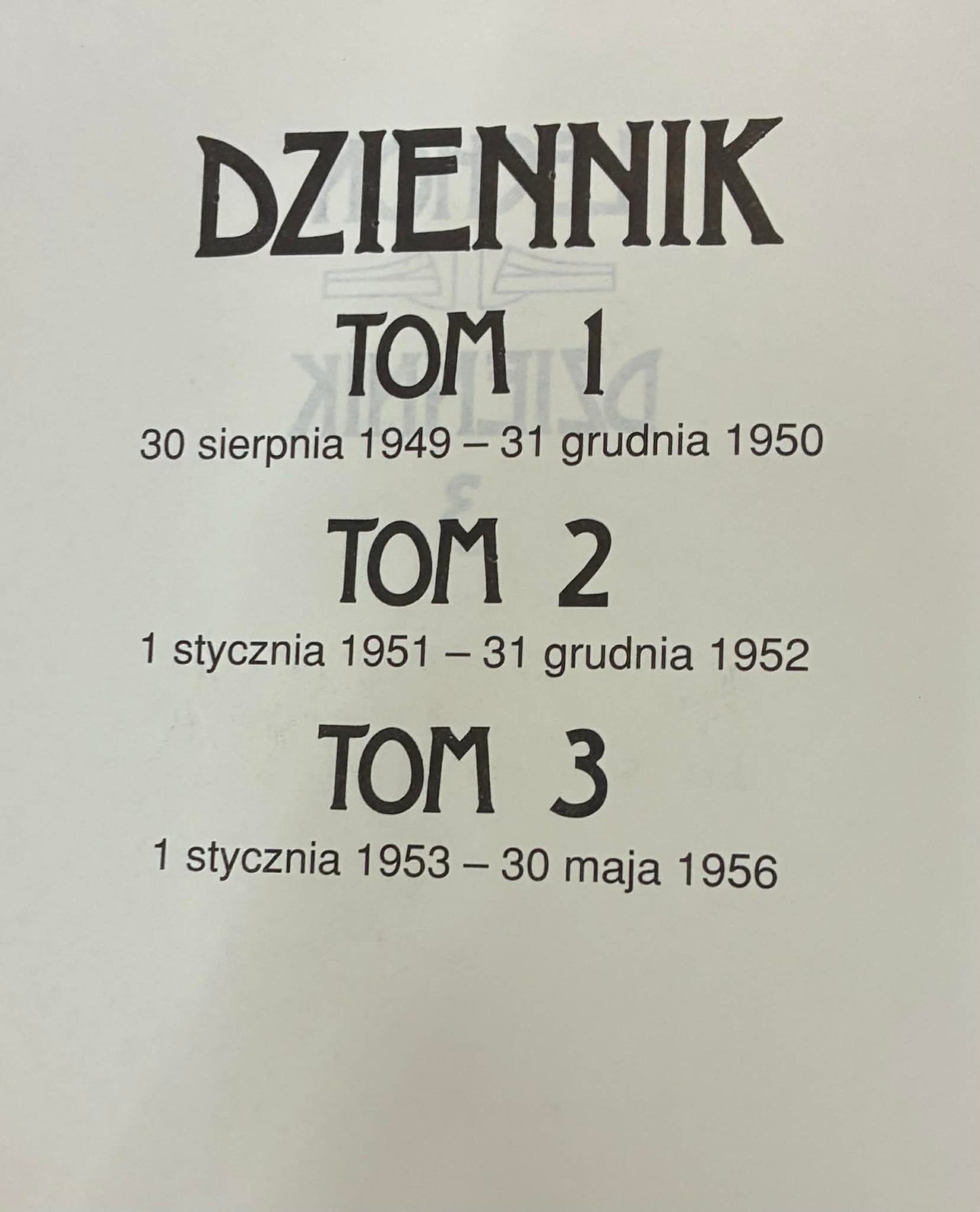 Dziennik tom 1-3 Jan Lechoń [PIW]