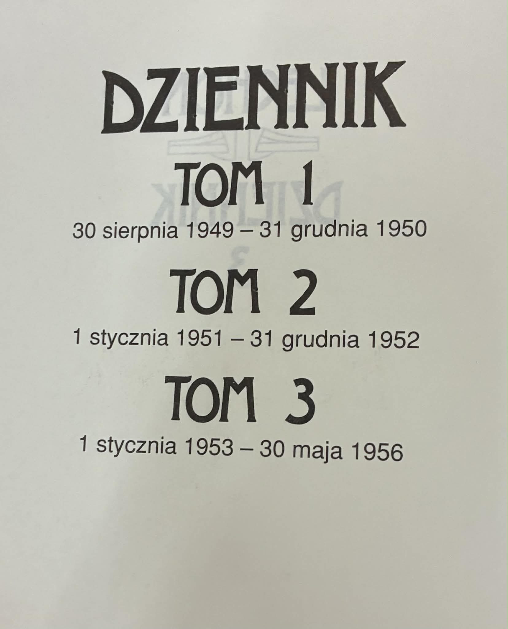 Dziennik tom 1-3 Jan Lechoń [PIW]