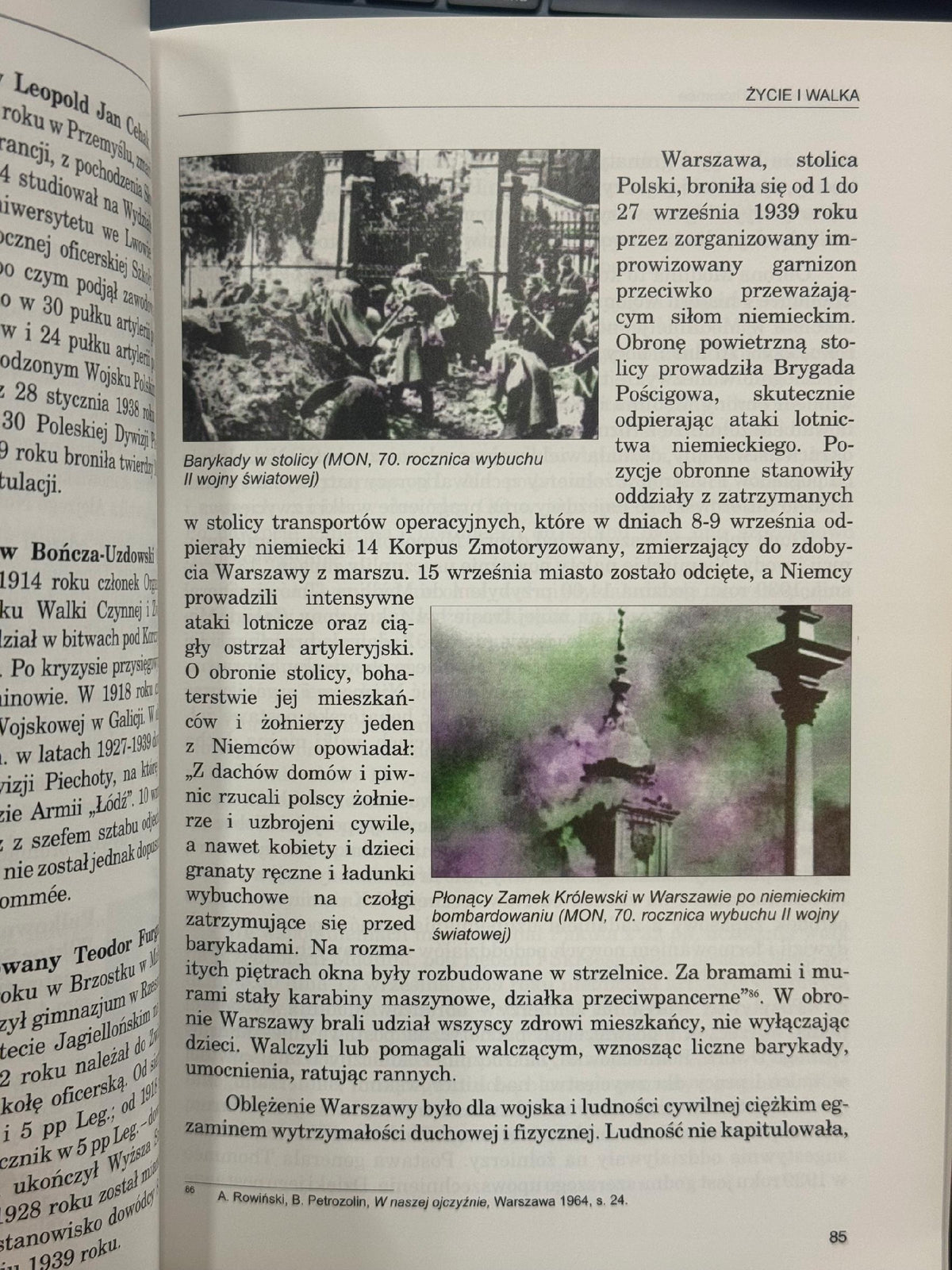 Generał Wiktor Thommée Życie i walka Władysław Wyruch[dedykacja odautorska]