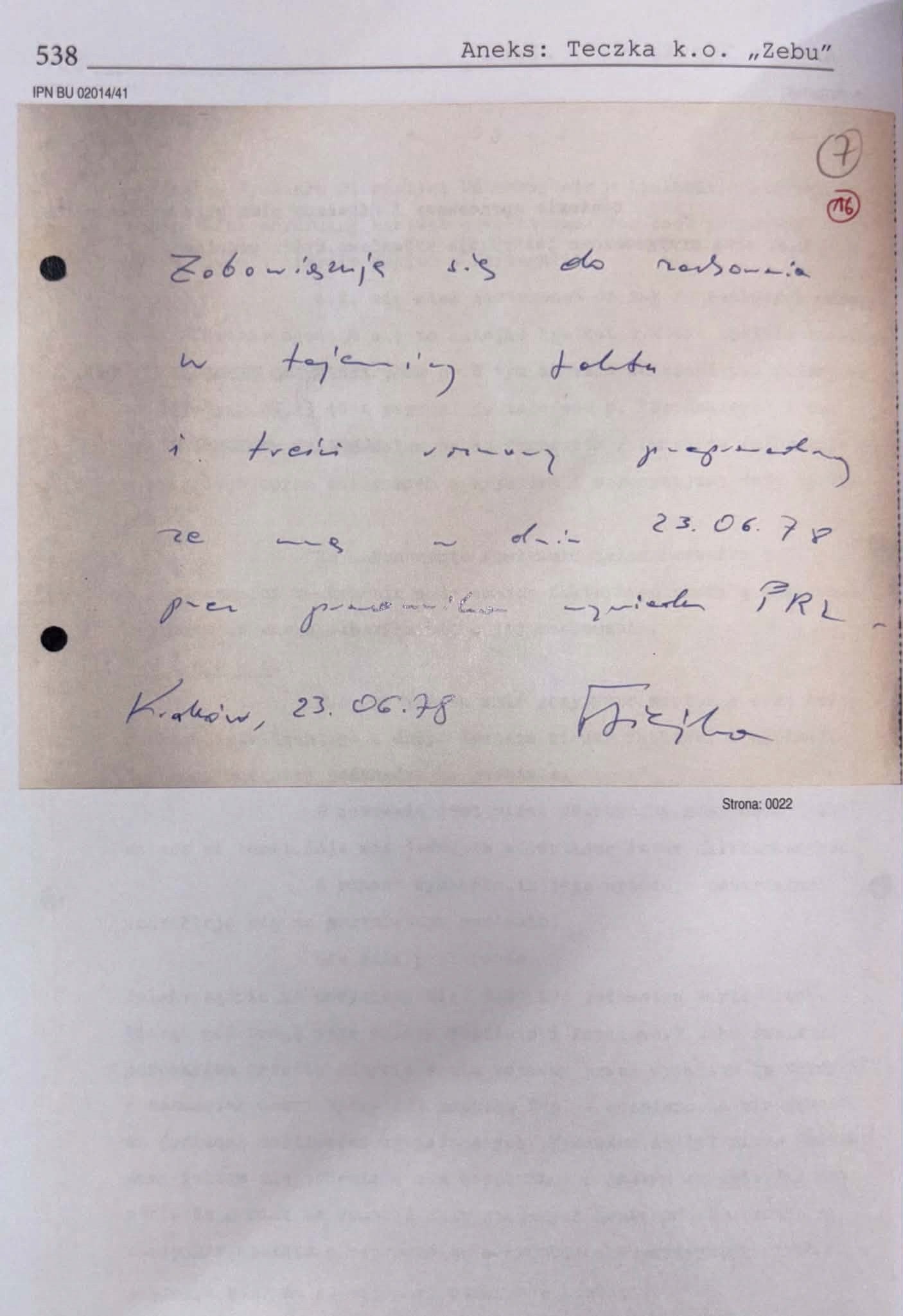 Uporczywa lustracja prof. Franciszka Ziejki Rektora UJ Bogusław Górka