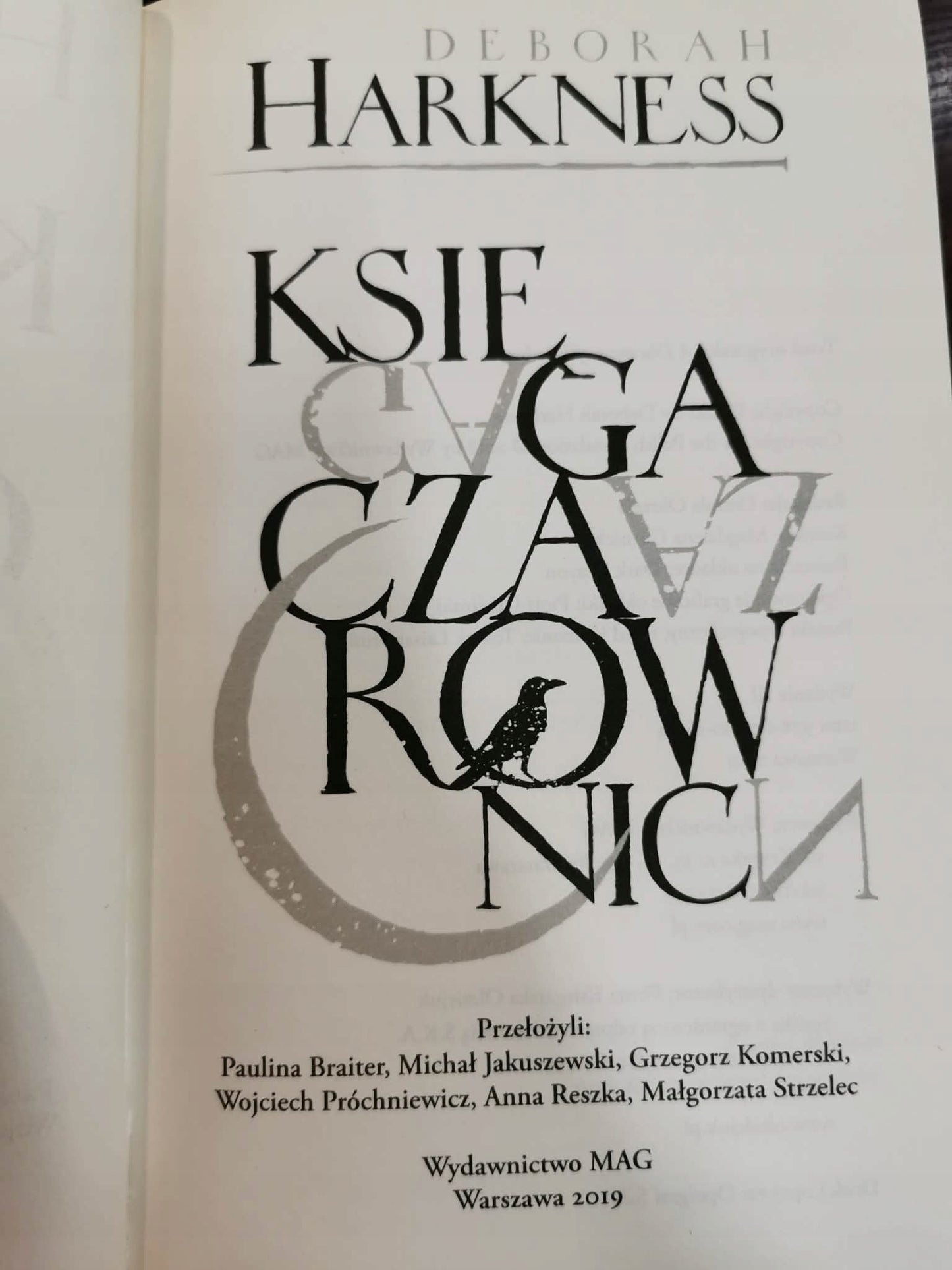 Cień Nocy / Księga życia / Księga czarownic, Deborah Harkness
