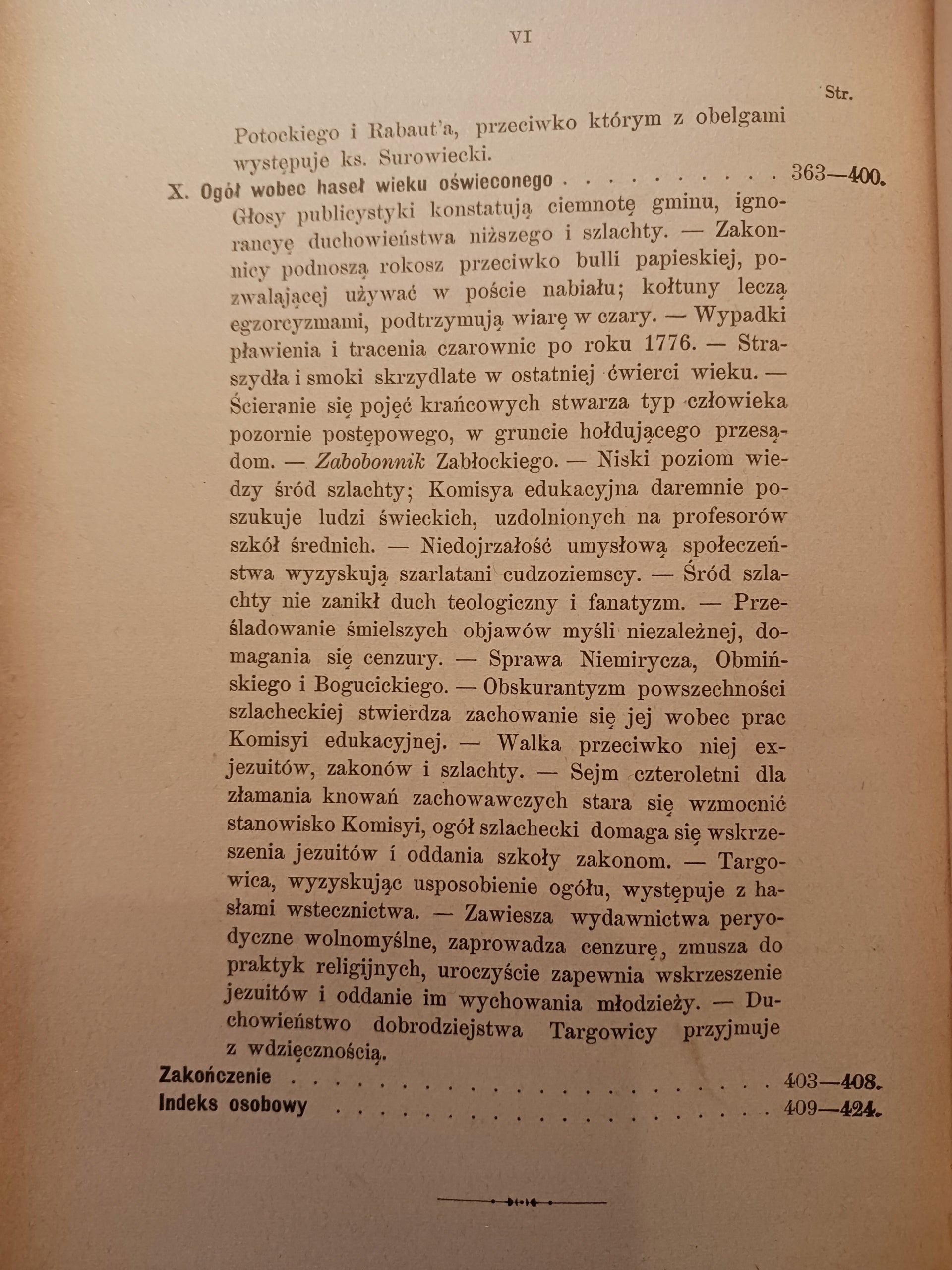 Przewrót umysłowy w Polsce wieku XVIII Władysław Smoleński [wyd. 1891 r.]