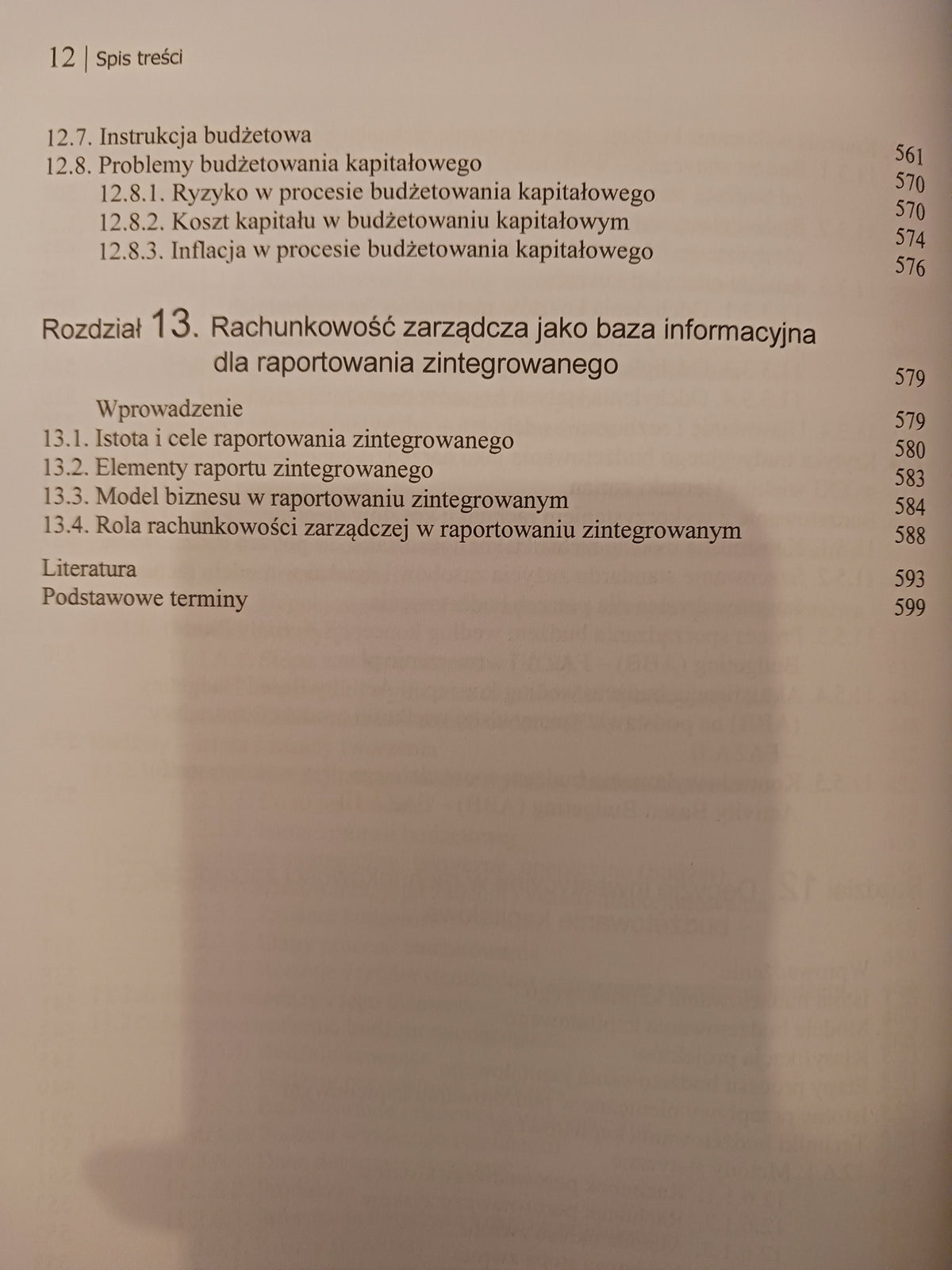 Controlling kosztów i rachunkowość zarządcza Praca zbiorowa