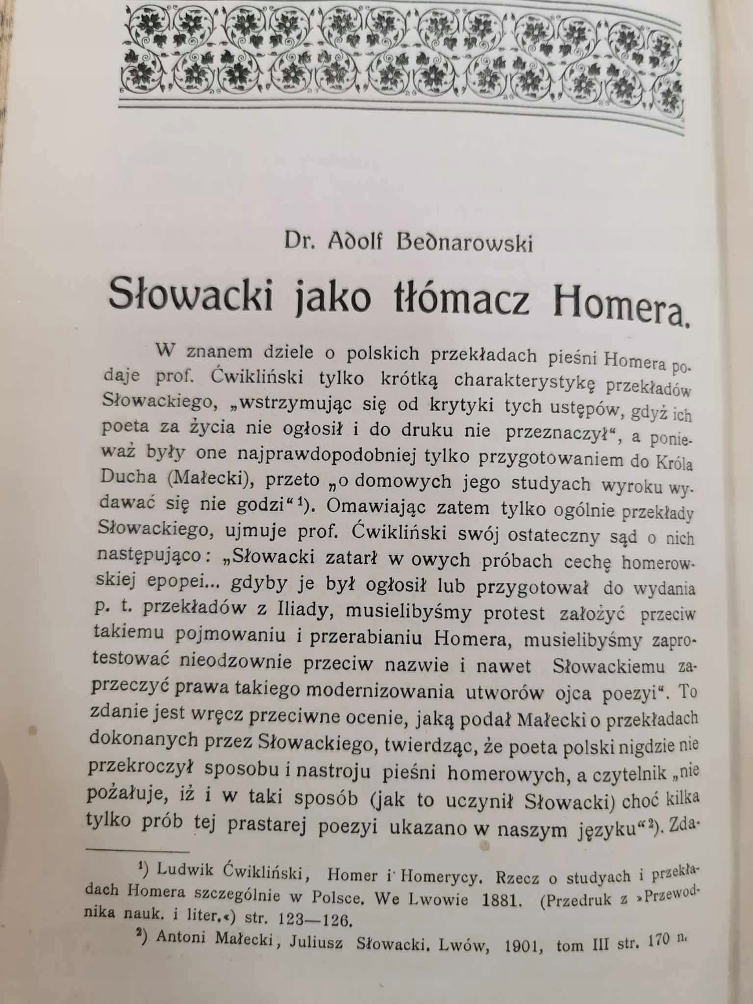 Księga pamiątkowa J. Słowackiego, t. I-II [Lwów 1909]