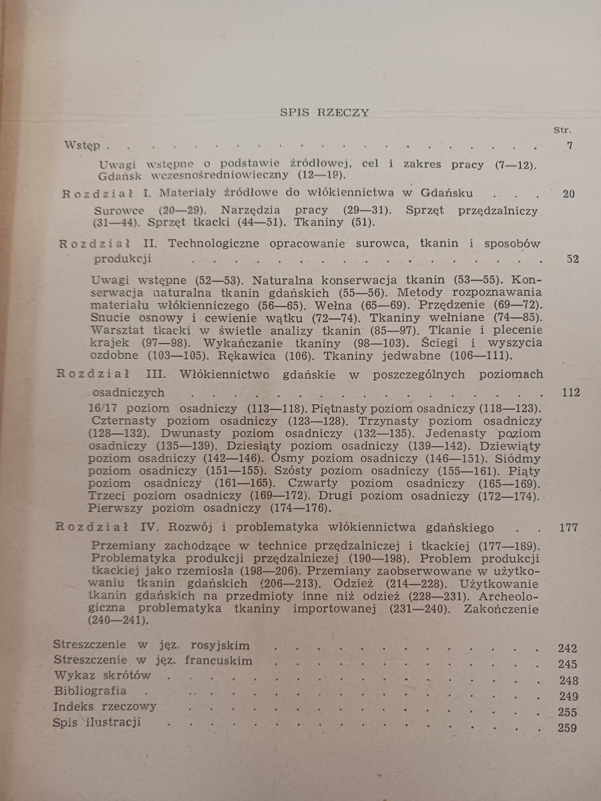 Włókiennictwo Gdańskie w X-XIII wieku J. Kamińska, A. Nahlik
