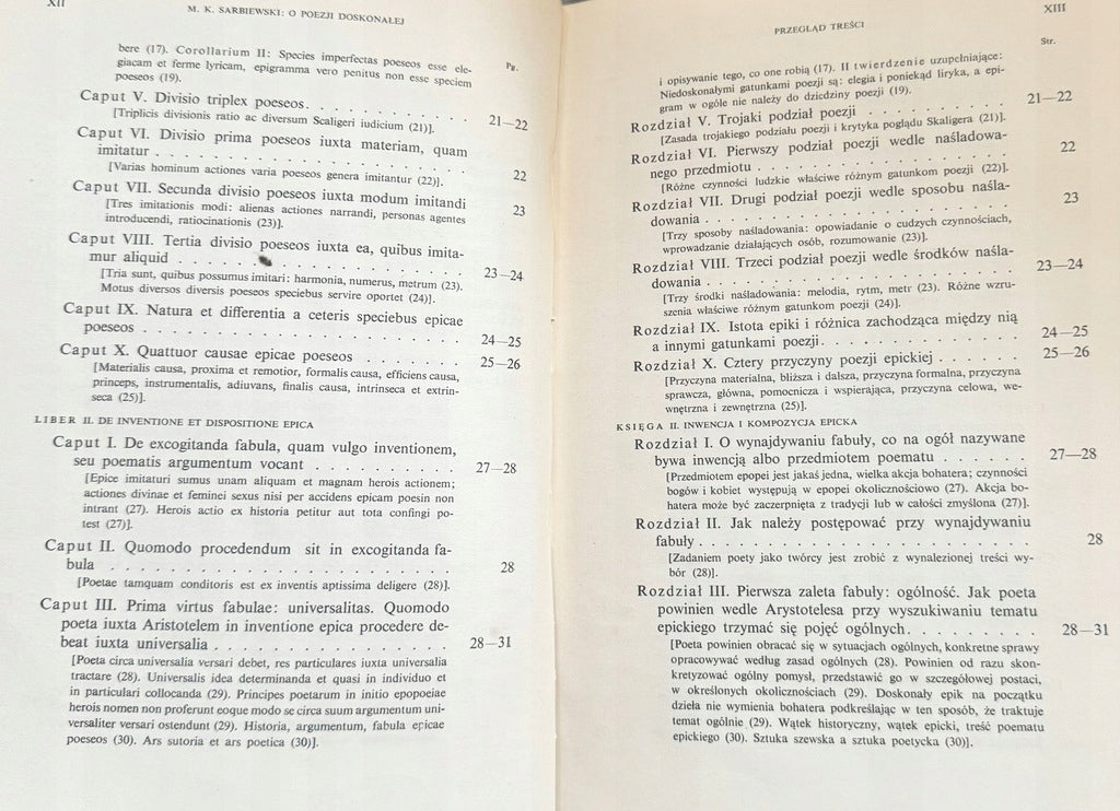 O poezji doskonałej czyli Wergiliusz i Homer M.K. Sarbiewski