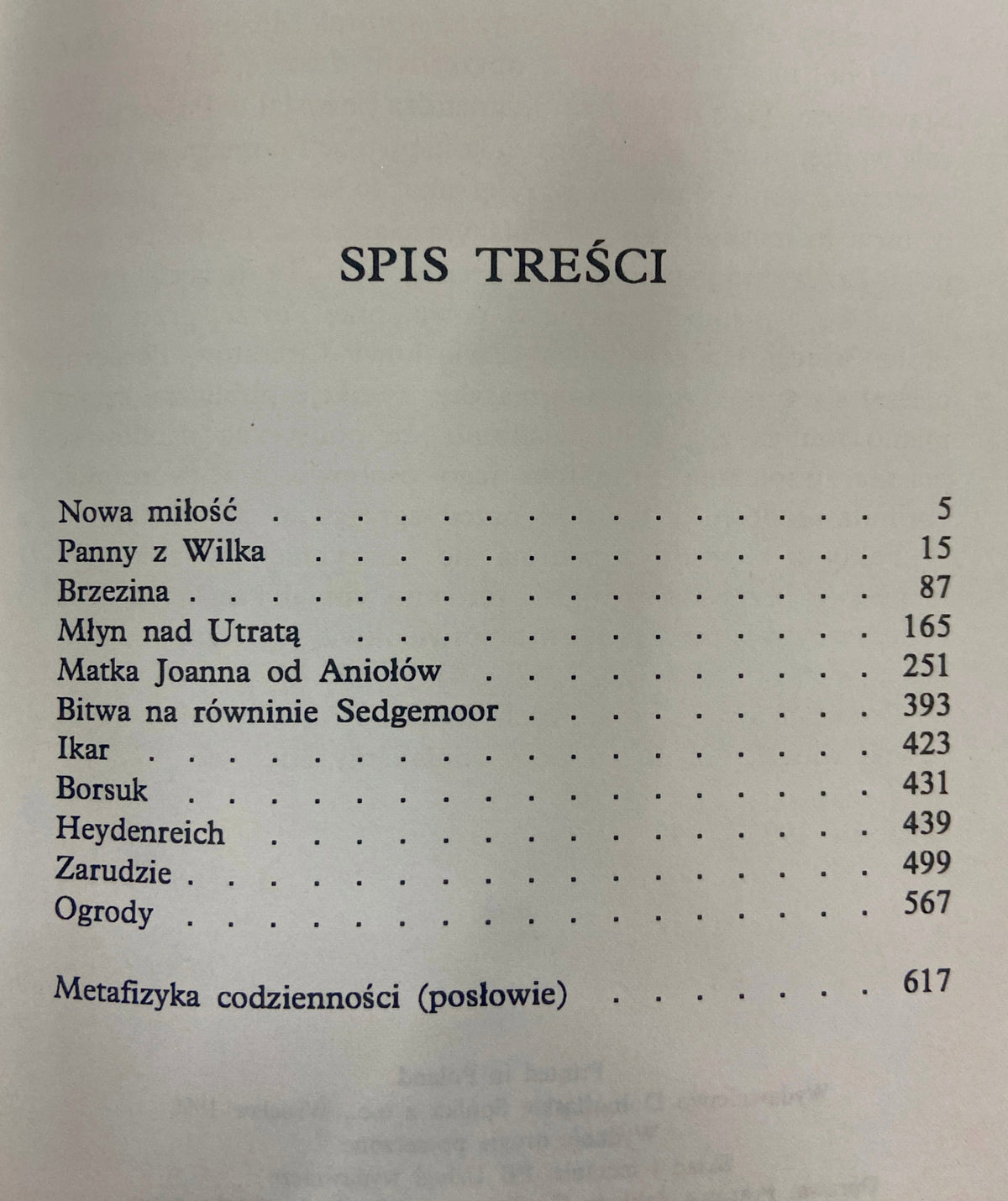 J. Iwaszkiewicz Panny z Wilka i inne opowiadania Wydawnictwo Dolnośląskie