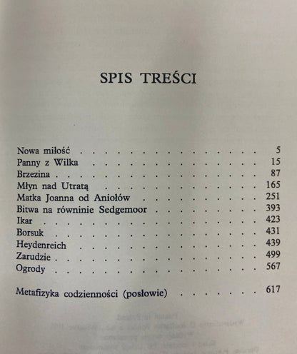 J. Iwaszkiewicz Panny z Wilka i inne opowiadania Wydawnictwo Dolnośląskie