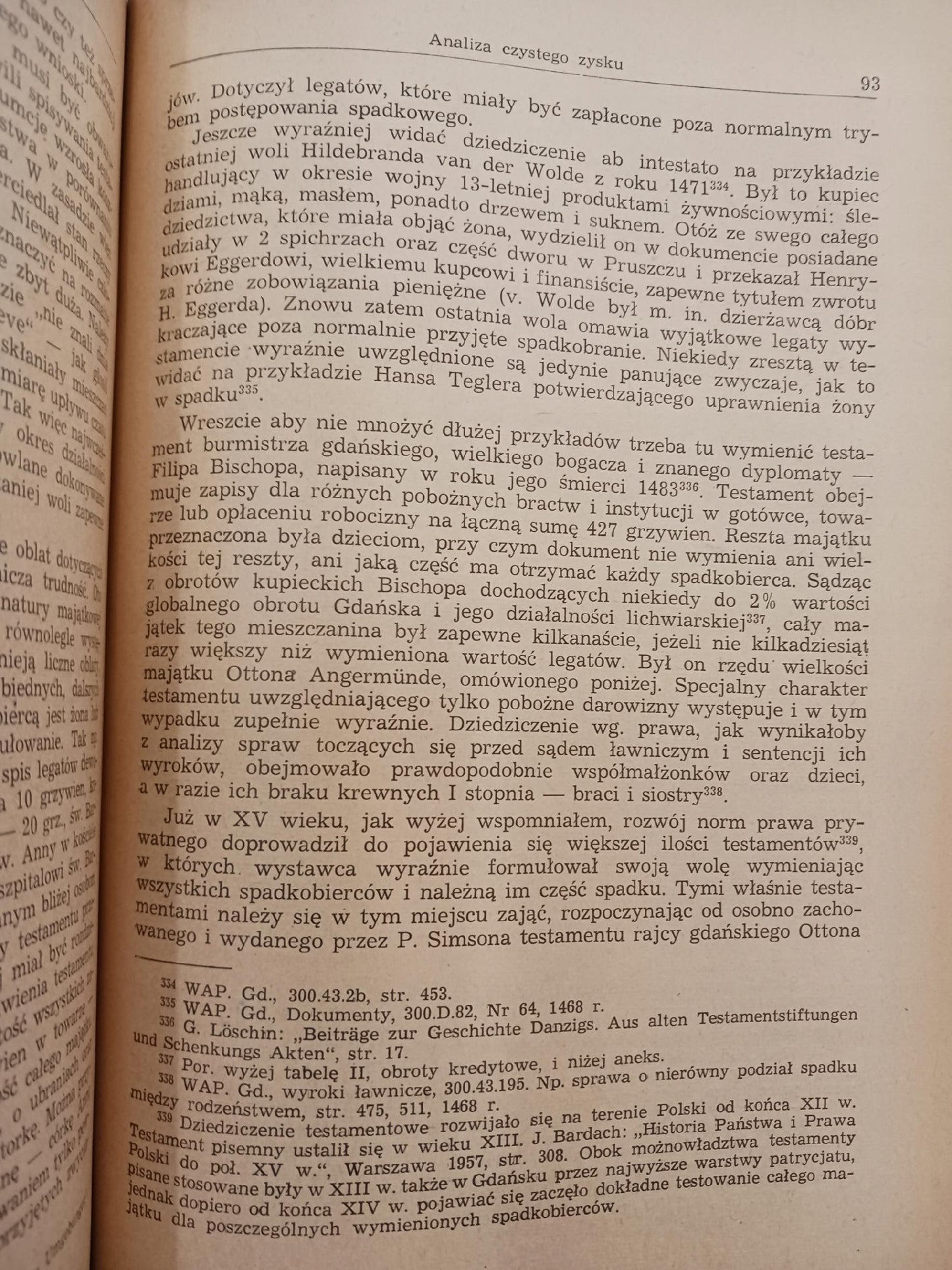 Badania nad kapitałem mieszczańskim Gdańska Henryk Samsonowicz