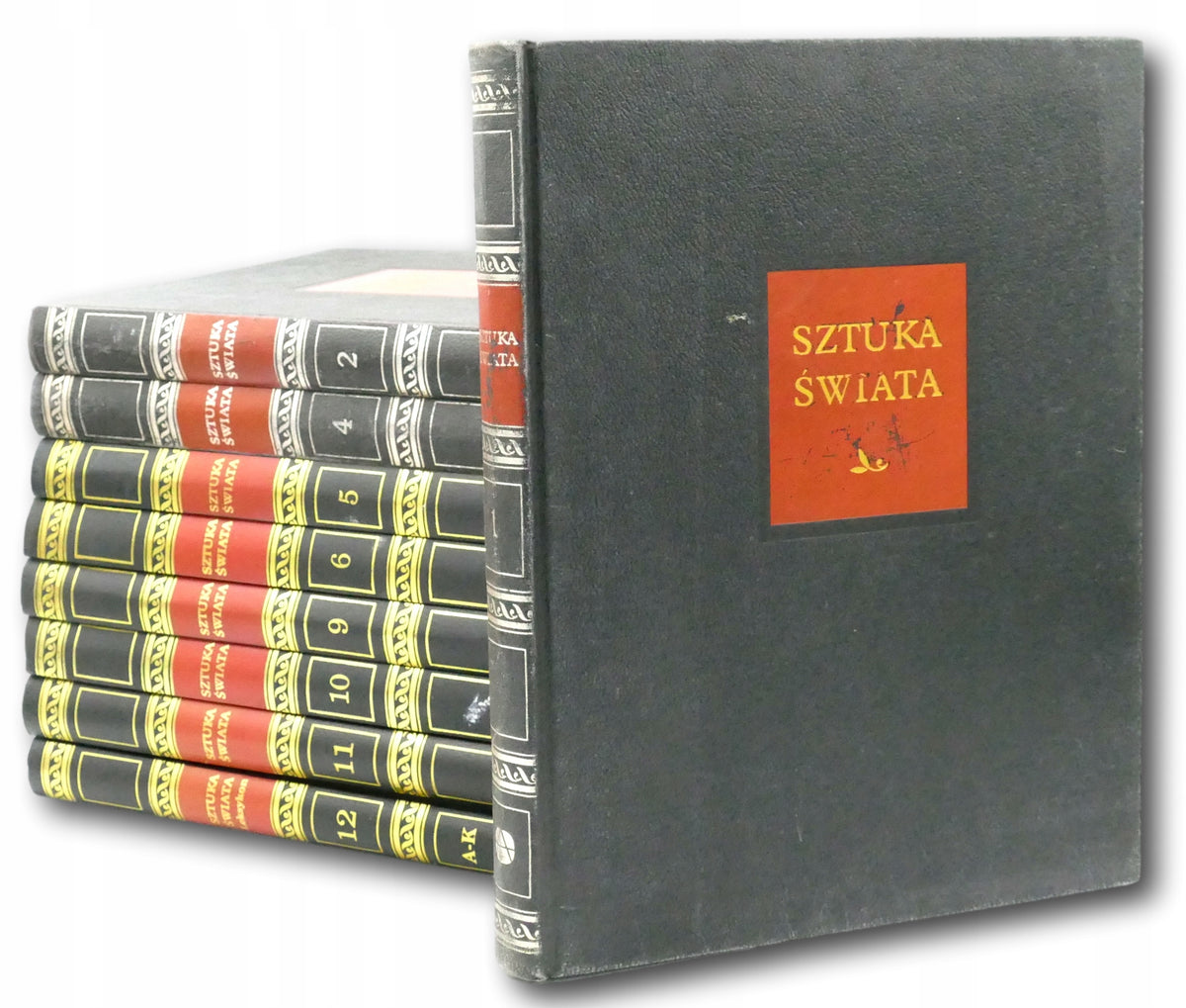 Zestaw Sztuka świata wyd. Arkady Tomy 1, 2, 4-6, 9-12 Praca zbiorowa