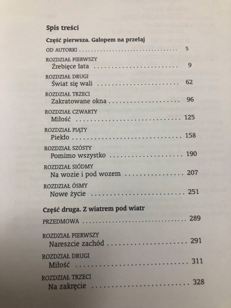 Pół wieku wspomnień Maria Ginter