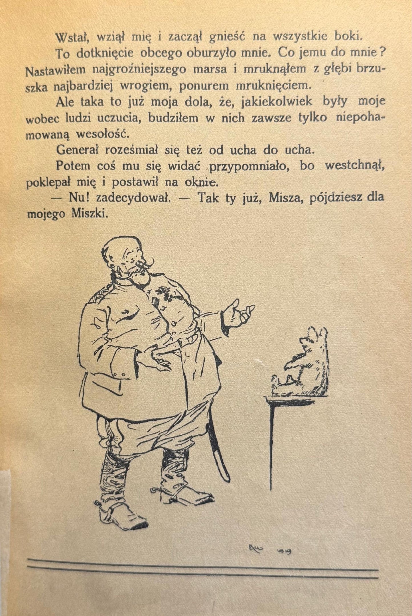 Bohaterski Miś Bronisława Ostrowska [1927][il. Kamil Mackiewicz]