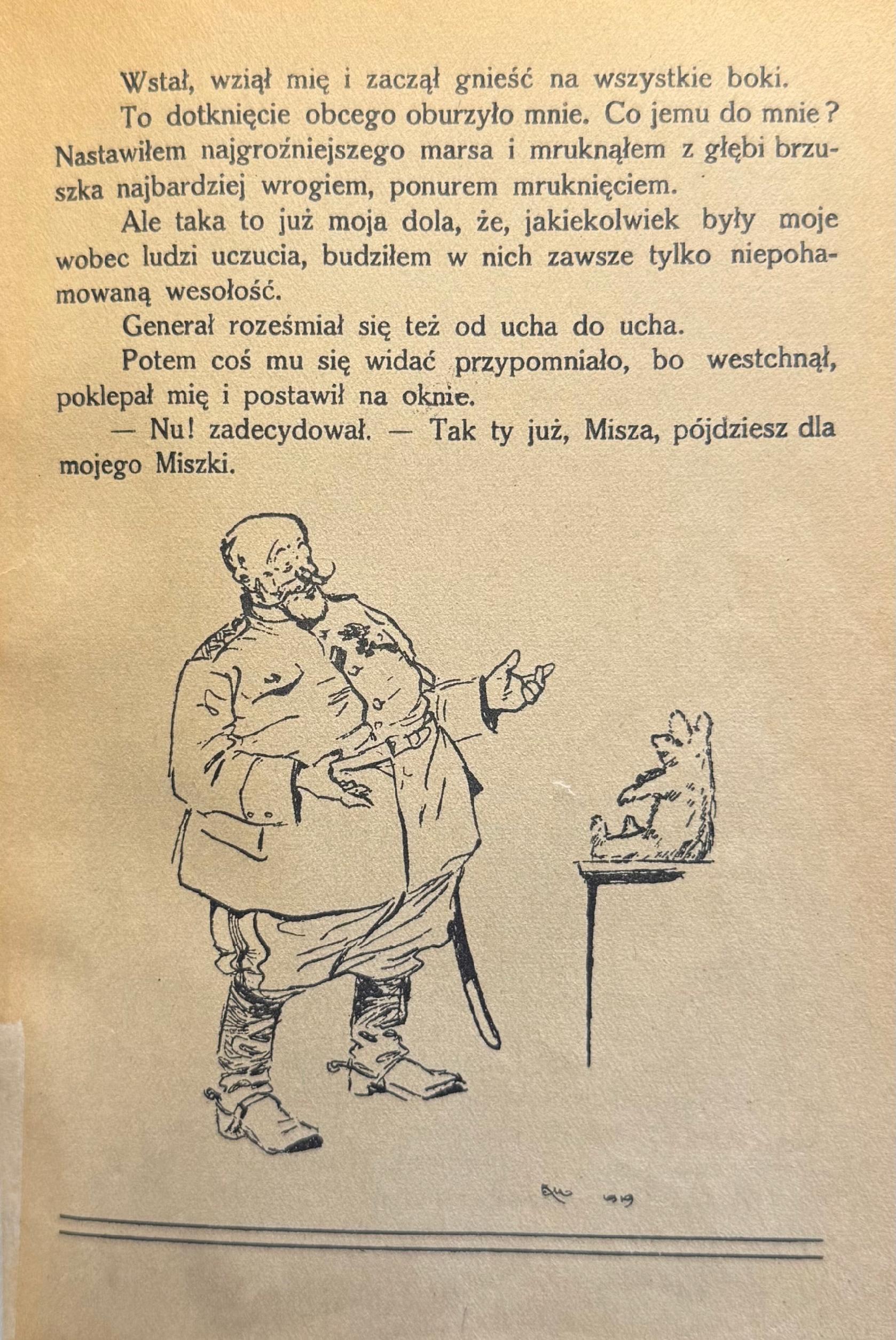 Bohaterski Miś Bronisława Ostrowska [1927][il. Kamil Mackiewicz]