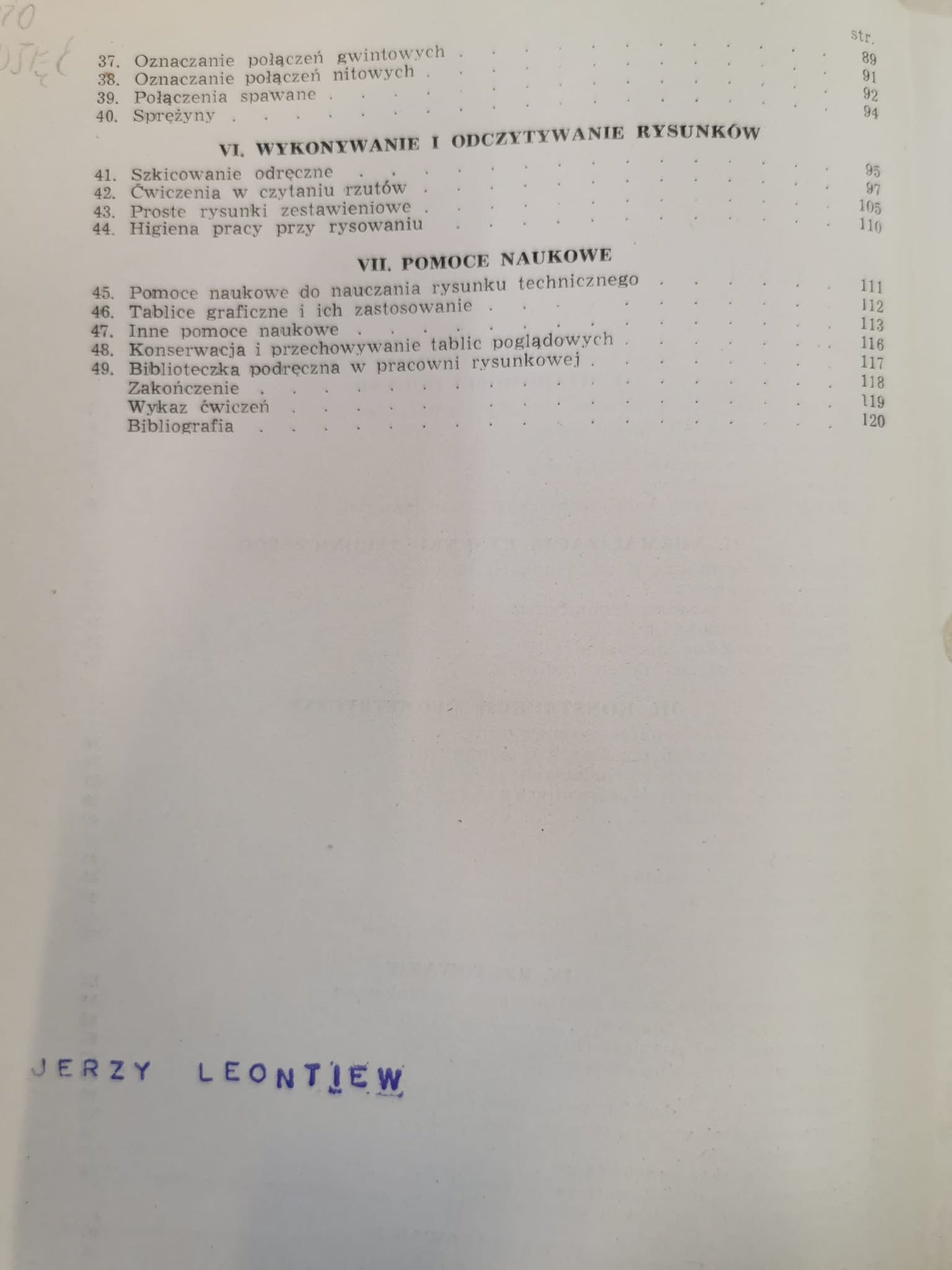 Nauczanie Rysunku Technicznego w szkole podstawowej dla klasy 8 Podręcznik