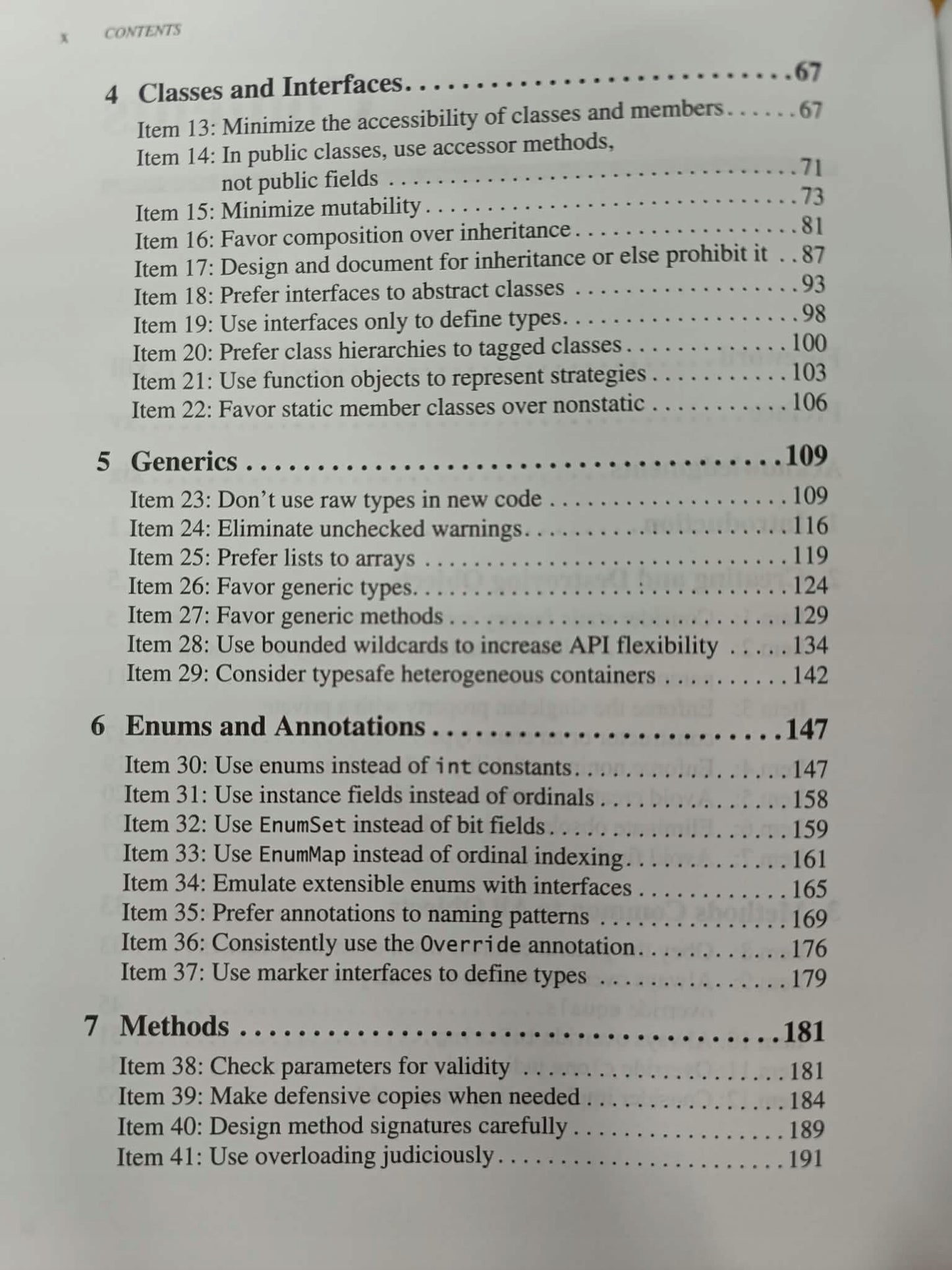 Joshua Bloch, Effective Java, Second Edition